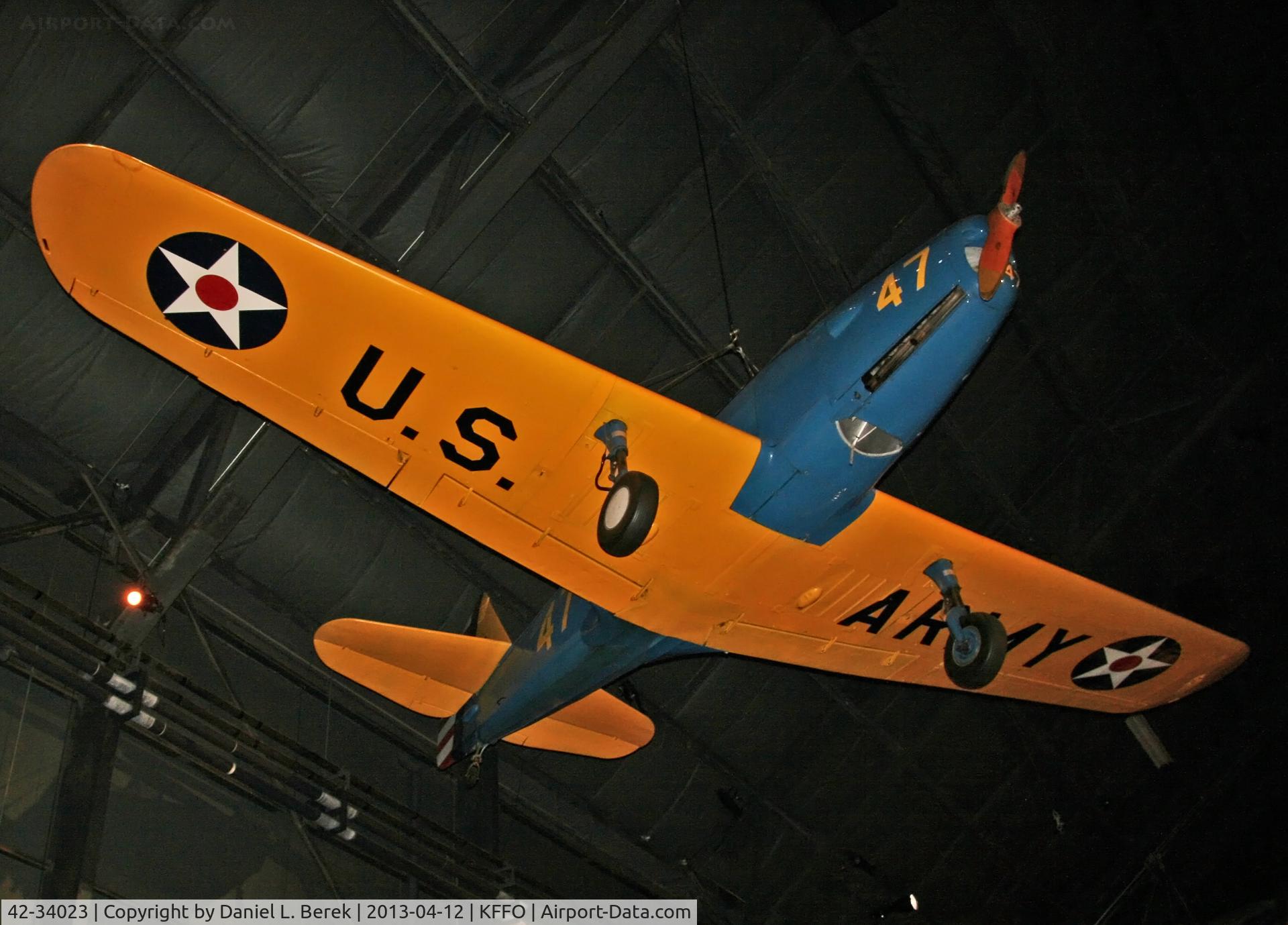 42-34023, 1942 Fairchild PT-19A-FA C/N TA42-3589, Lovely early primary trainer at the National Museum of the U.S. Air Force.