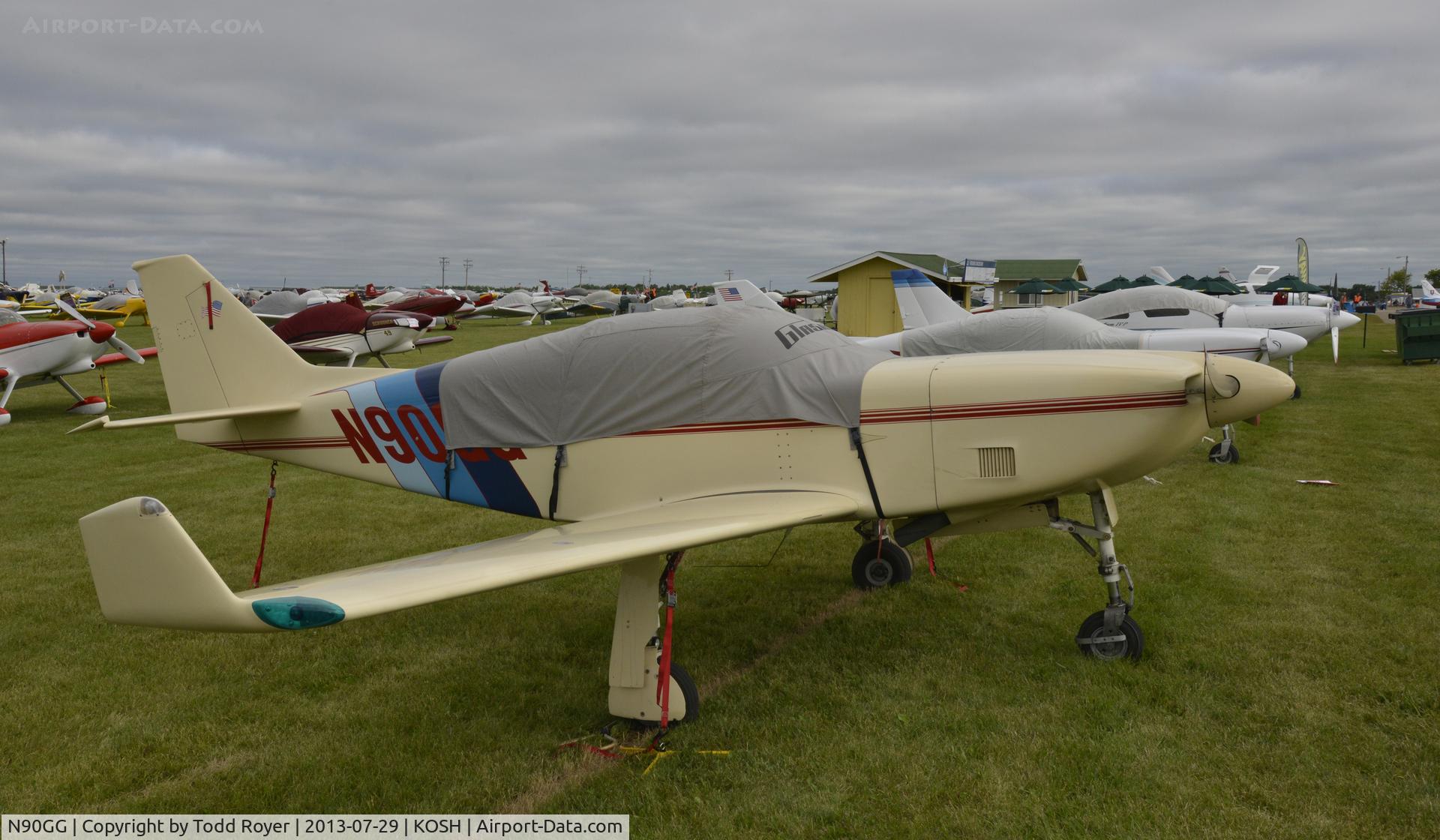 N90GG, 1990 Stoddard-Hamilton Glasair III C/N 3115, Airventure 2013