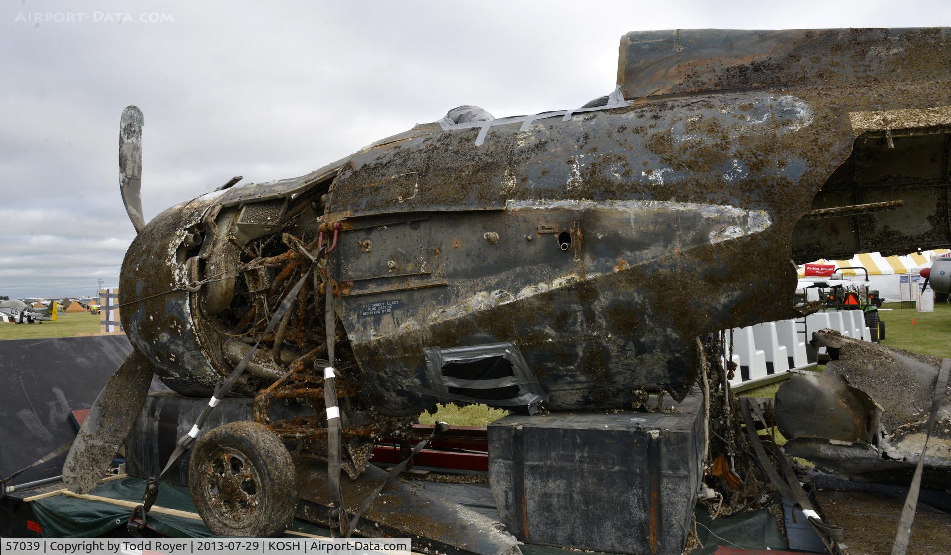 57039, General Motors (Grumman) FM-2 Wildcat C/N Not found USN57039, Airventure 2013
