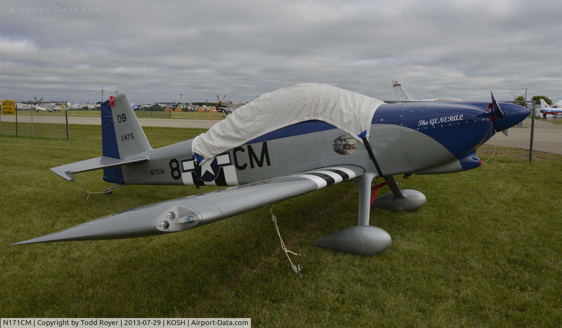 N171CM, Vans RV-8 C/N 82475, Airventure 2013