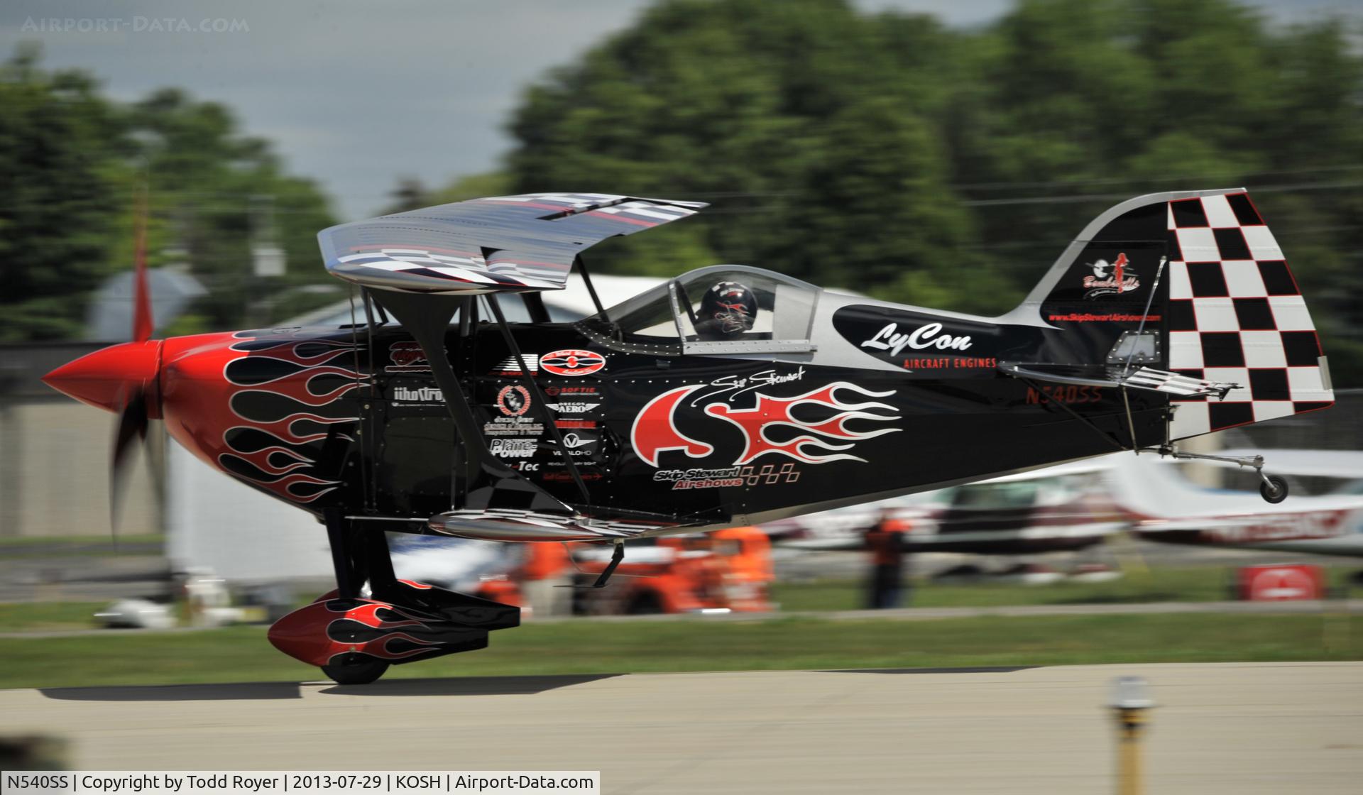 N540SS, 2011 Pitts S-2S Special C/N 006, Airventure 2013