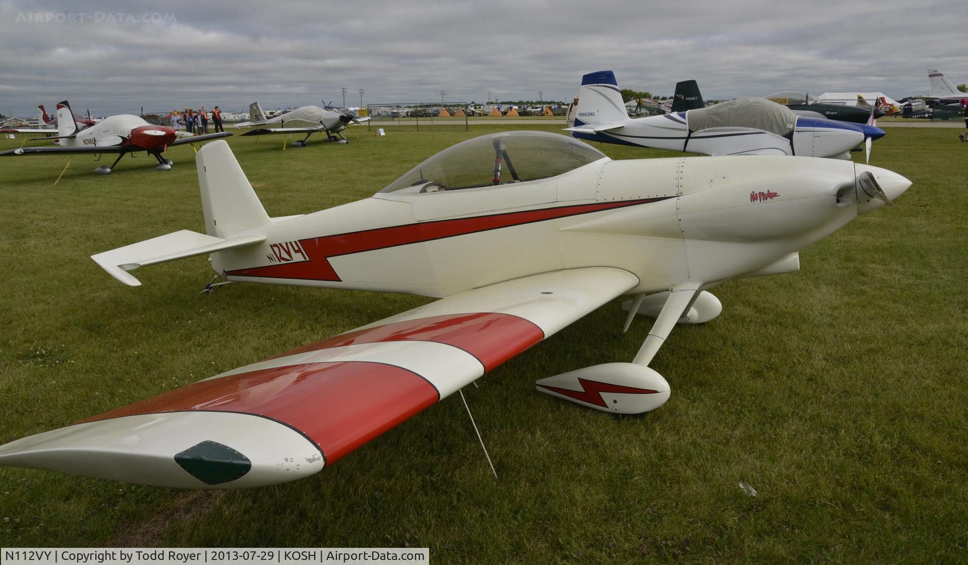 N112VY, 1994 Vans RV-4 C/N 2251, Airventure 2013