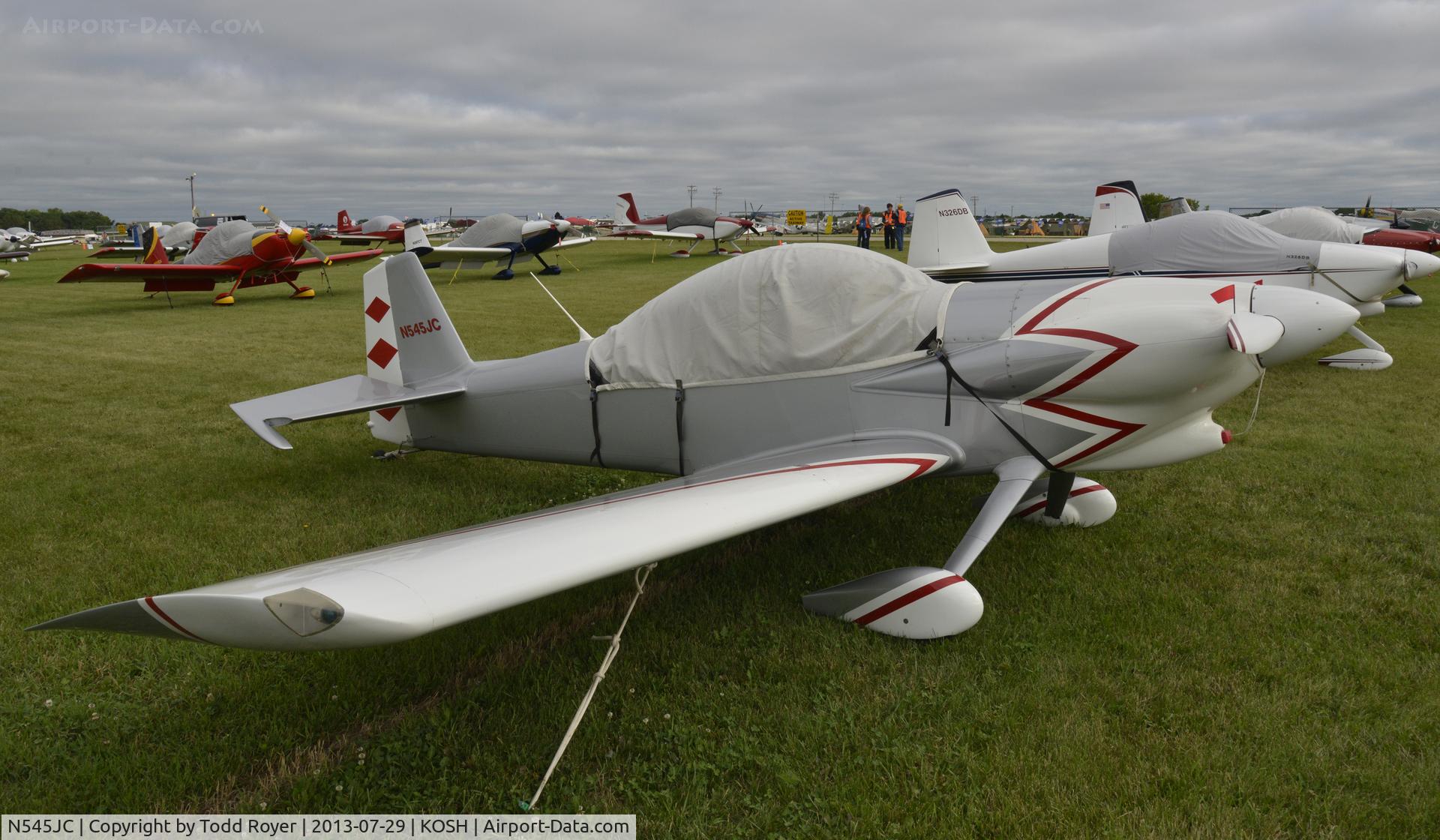 N545JC, 1995 Vans RV-4 C/N 2634, Airventure 2013