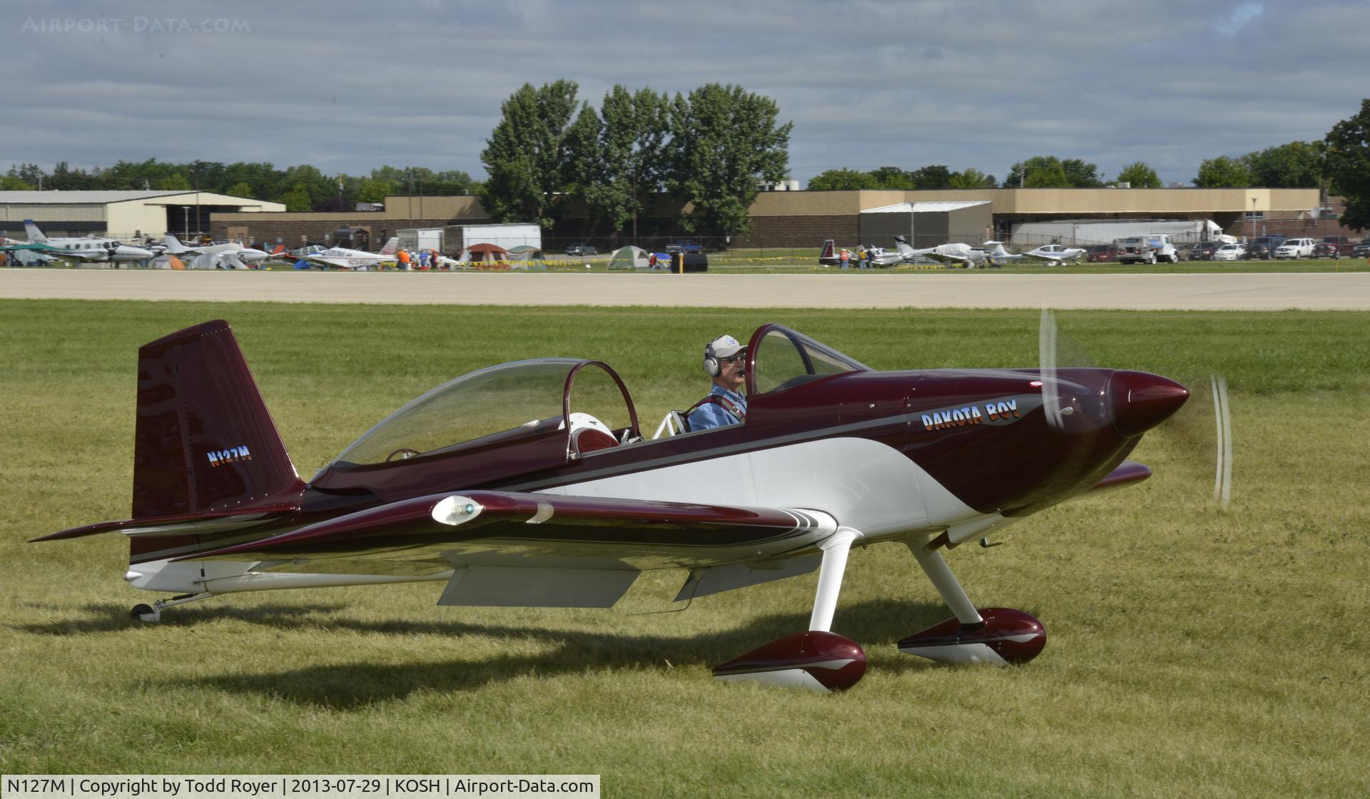 N127M, 2006 Vans RV-8 C/N 81608, Airventure 2013