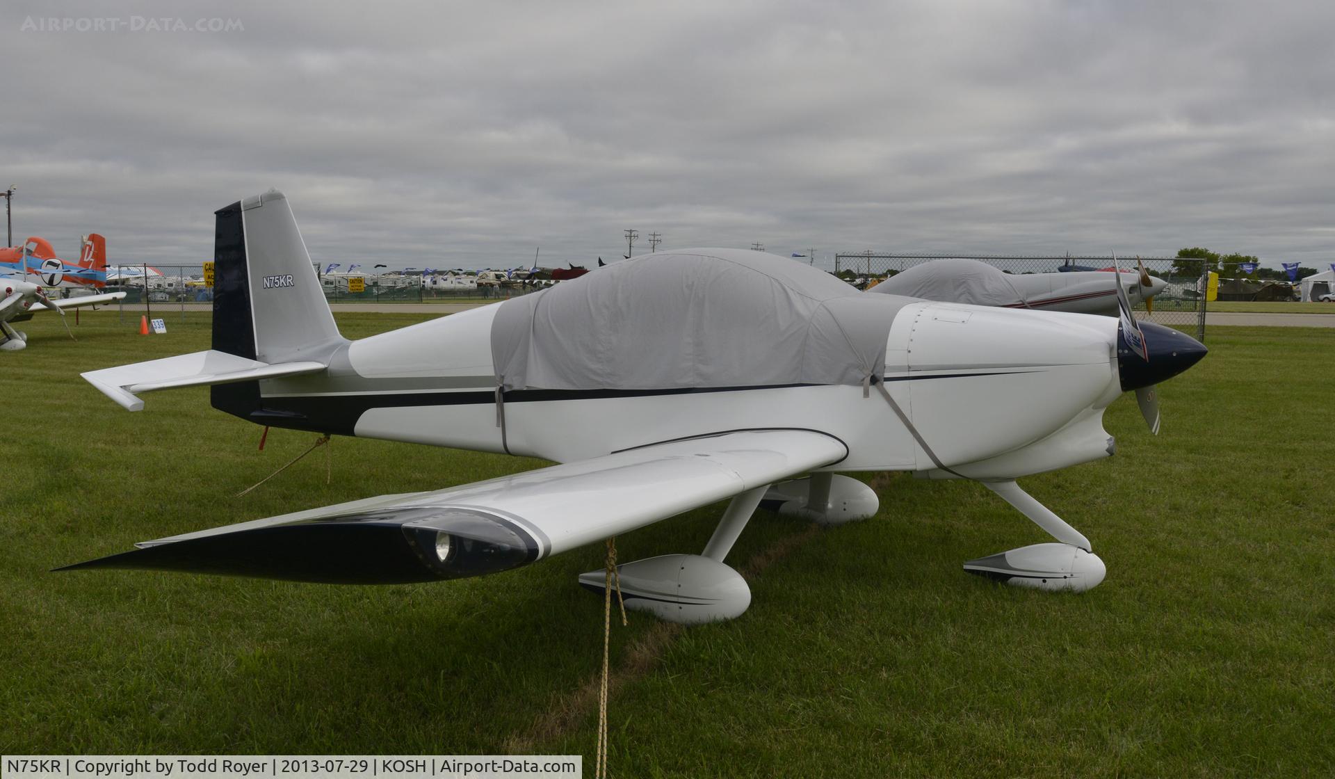N75KR, 2001 Vans RV-6A C/N 60533, Airventure 2013