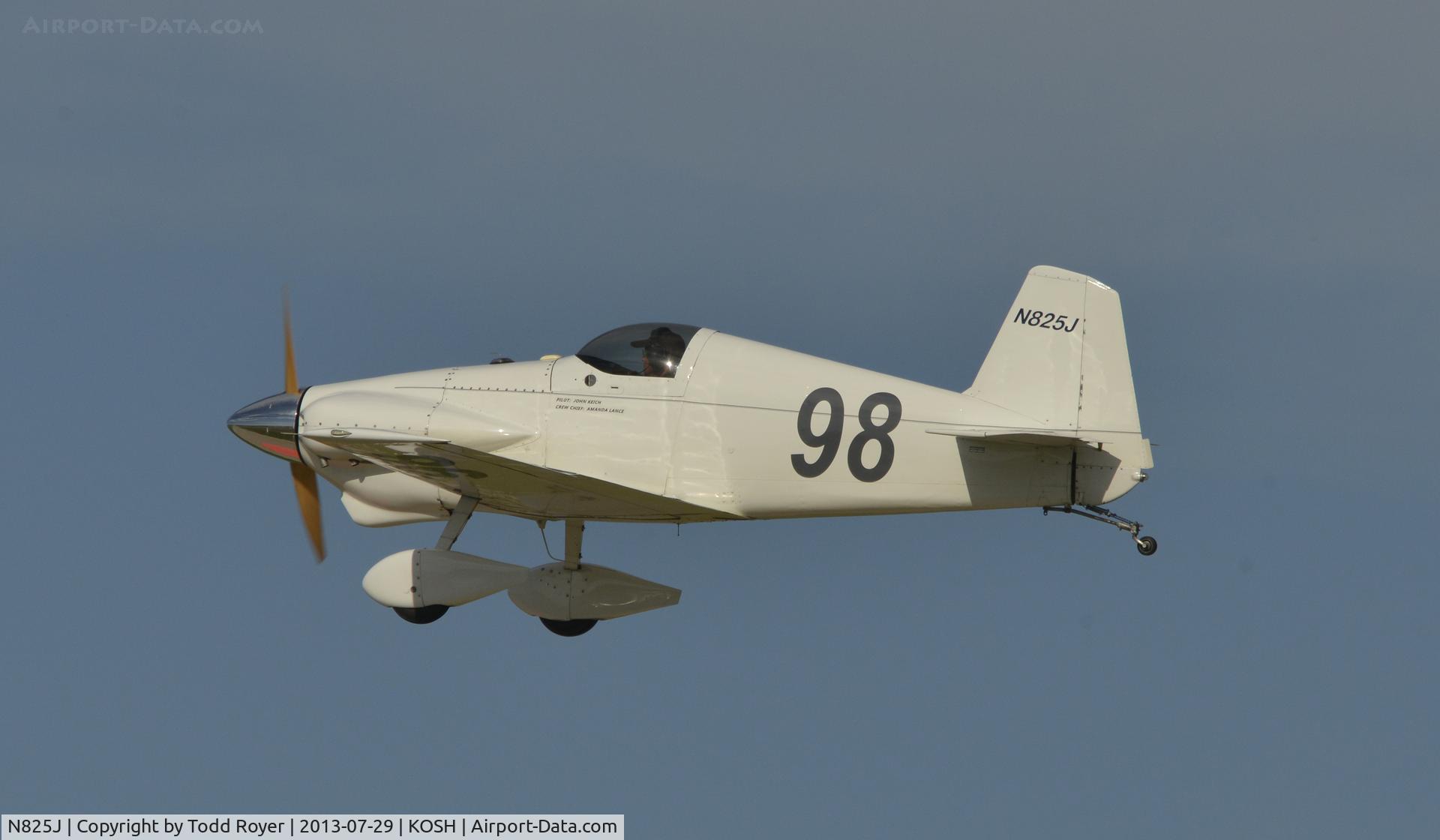 N825J, 1989 Bushby Midget Mustang M-1 C/N 703, Airventure 2013