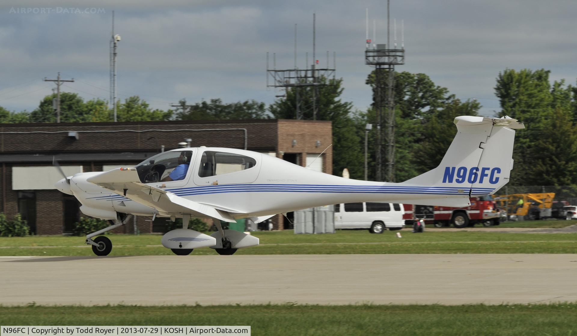 N96FC, 2006 Diamond DA-40F Diamond Star C/N 40.FC015, Airvenutre 2013