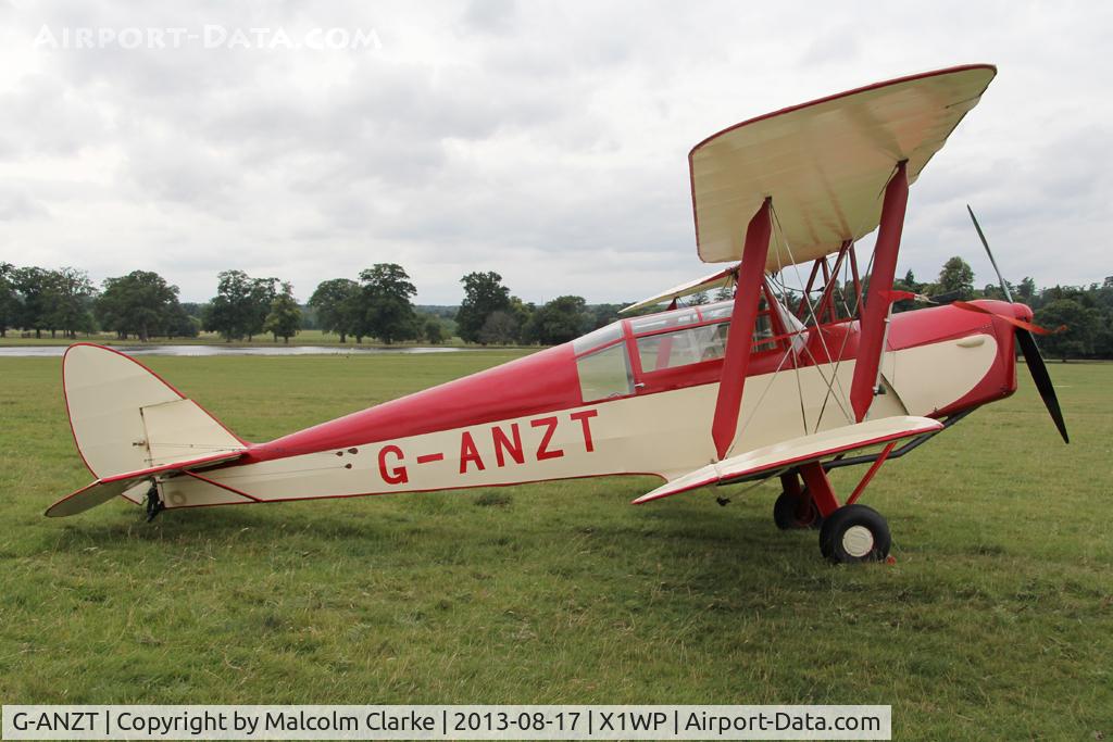 G-ANZT, 1957 Thruxton Jackaroo C/N 84176, Thruxton Jackaroo at TheThe De Havilland Moth Club's 28th International Moth Rally at Woburn Abbey. August 2013.