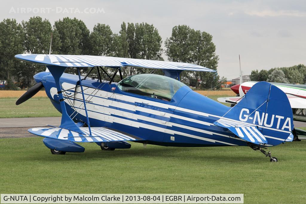 G-NUTA, 1991 Christen Eagle II C/N 0471, Christen Eagle II at The Summer Madness Fly-In. The Real Aeroplane Club, Breighton Airfield, August 2013.