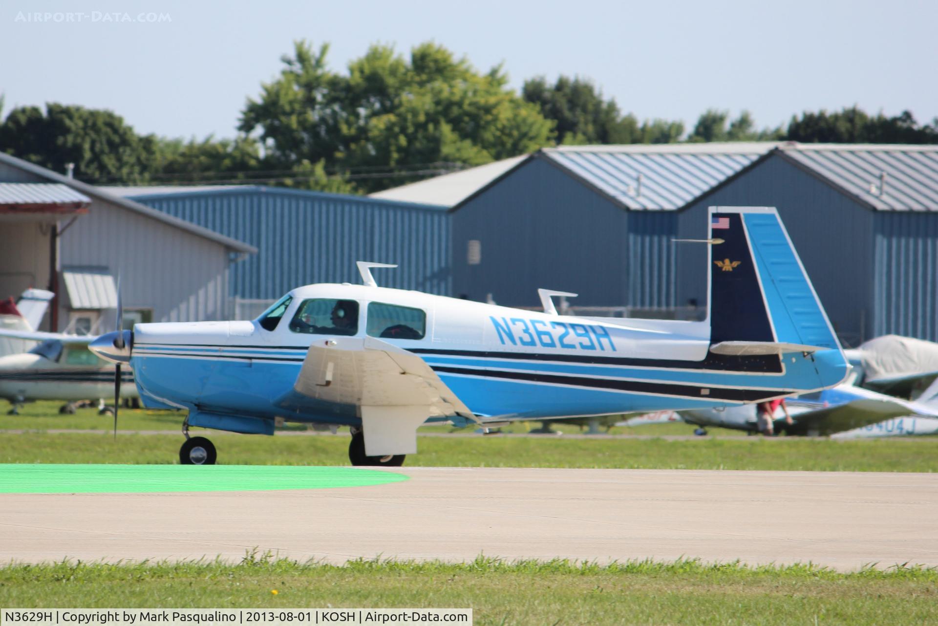 N3629H, 1978 Mooney M20C Ranger C/N 20-1254, Mooney M20C