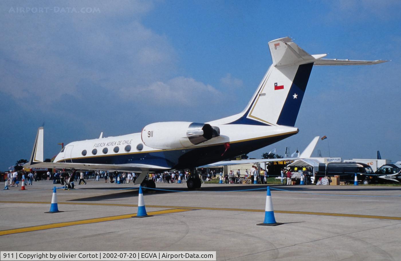 911, 1989 Gulfstream Aerospace G-IV C/N 1089, rear view