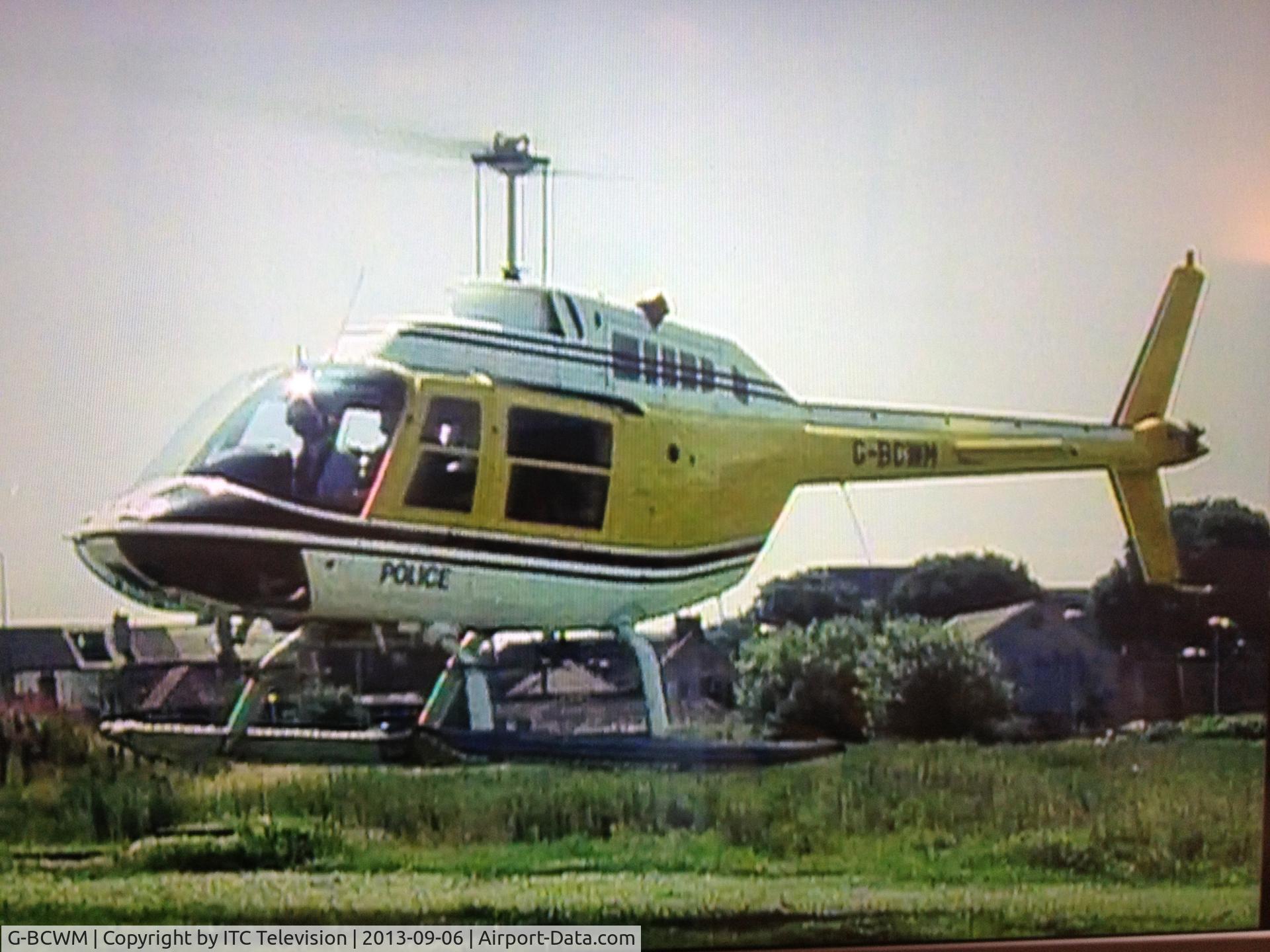 G-BCWM, 1975 Agusta AB-206B JetRanger II C/N 8434, Seen in Episode of 