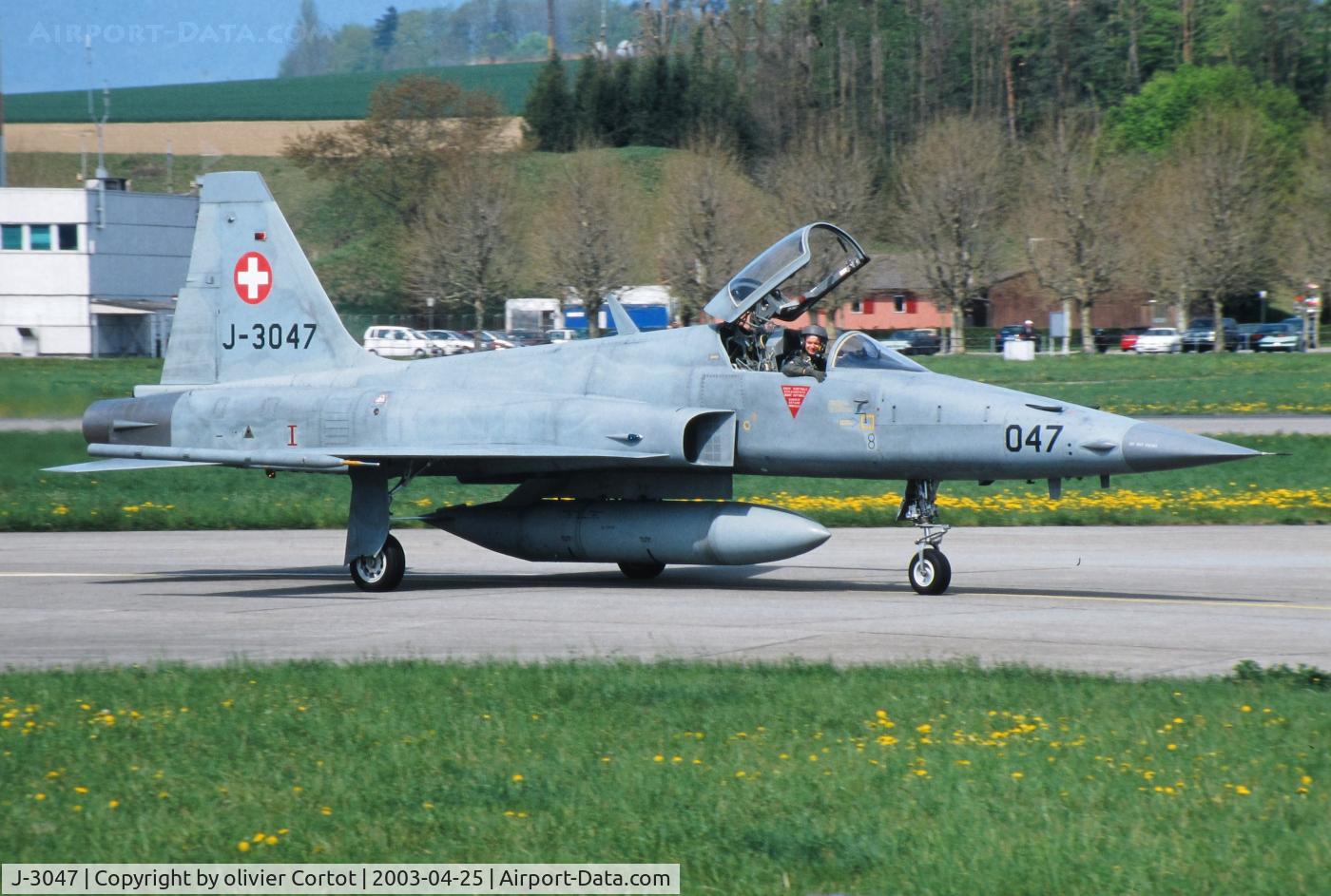 J-3047, Northrop F-5E Tiger II C/N L.1047, Payerne 2003