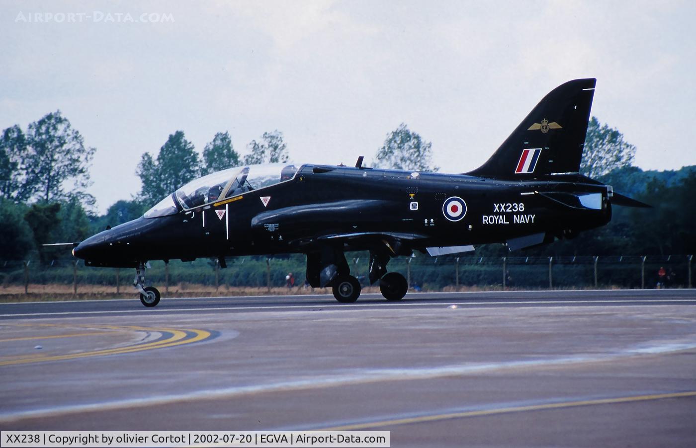 XX238, 1978 Hawker Siddeley Hawk T.1 C/N 074/312074, royal navy ! RIAT 2002