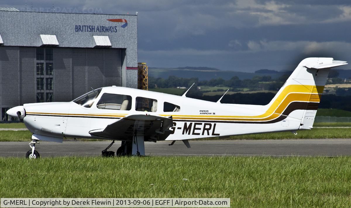 G-MERL, 1979 Piper PA-28RT-201 Arrow IV C/N 28R-7918036, EGFF resident, Cherokee Arrow !V, Ex N2116N.