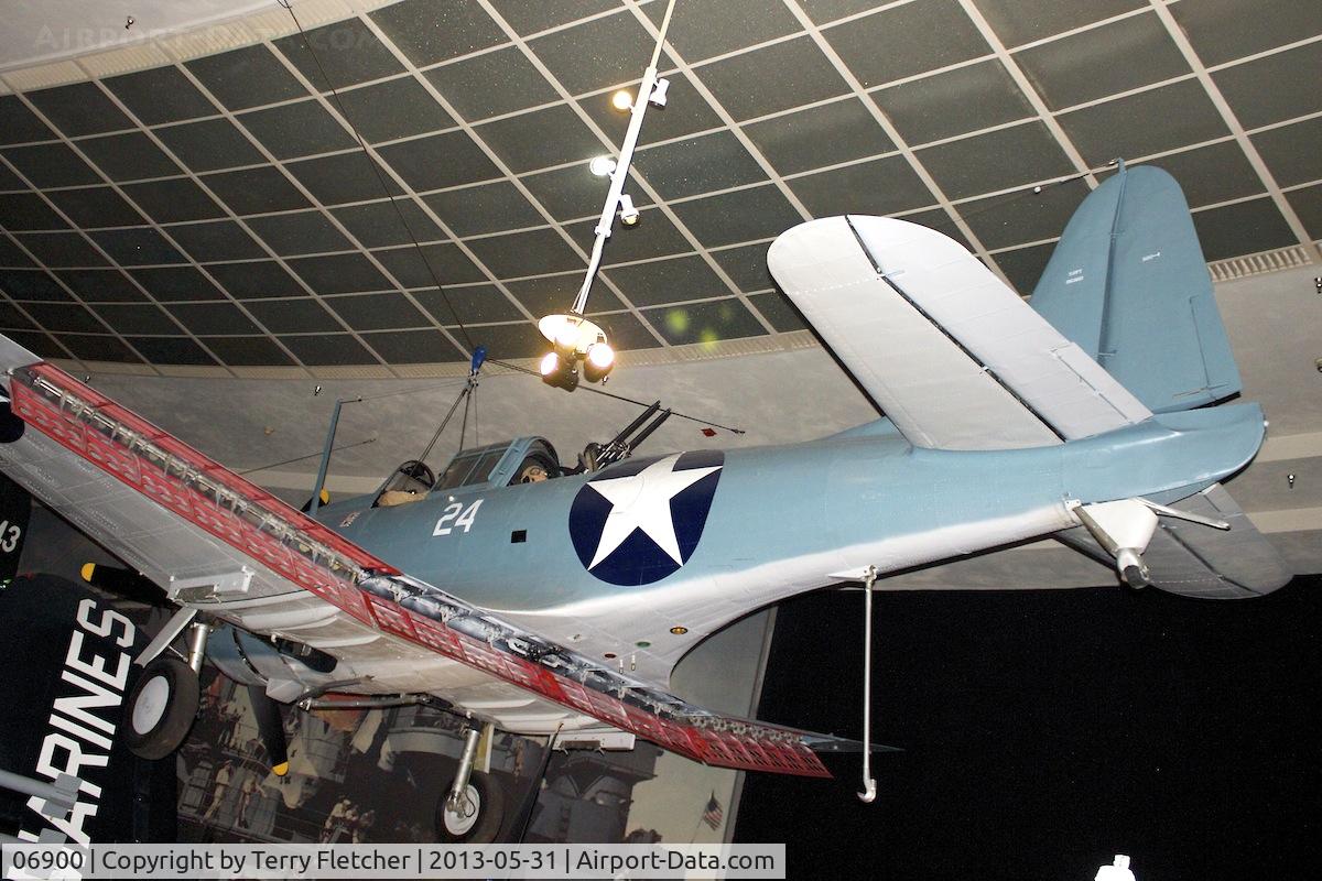 06900, Douglas SBD-4 Dauntless C/N 1775, At Air & Space Museum  , Balboa Park  , San Diego