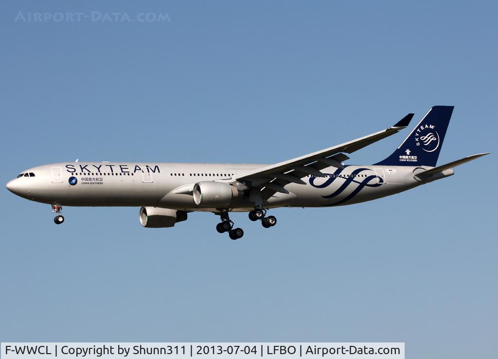 F-WWCL, 2013 Airbus A330-343X C/N 1430, C/n 1430 - To be B-5928 and now in full Skyteam c/s