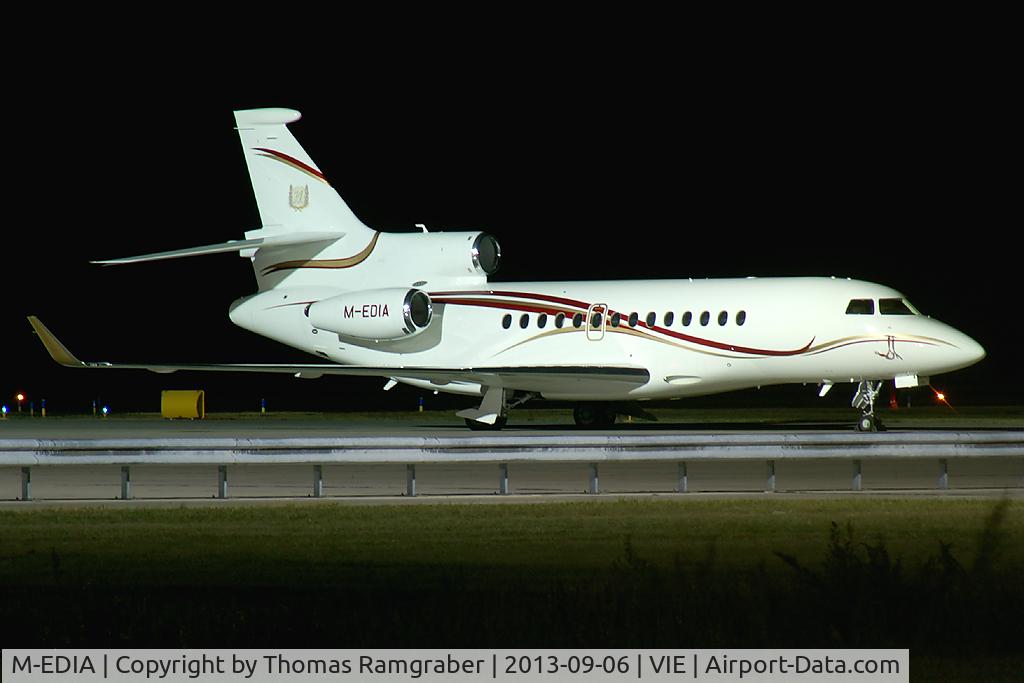 M-EDIA, 2013 Dassault Falcon 7X C/N 186, Private Dassault Falcon 7X