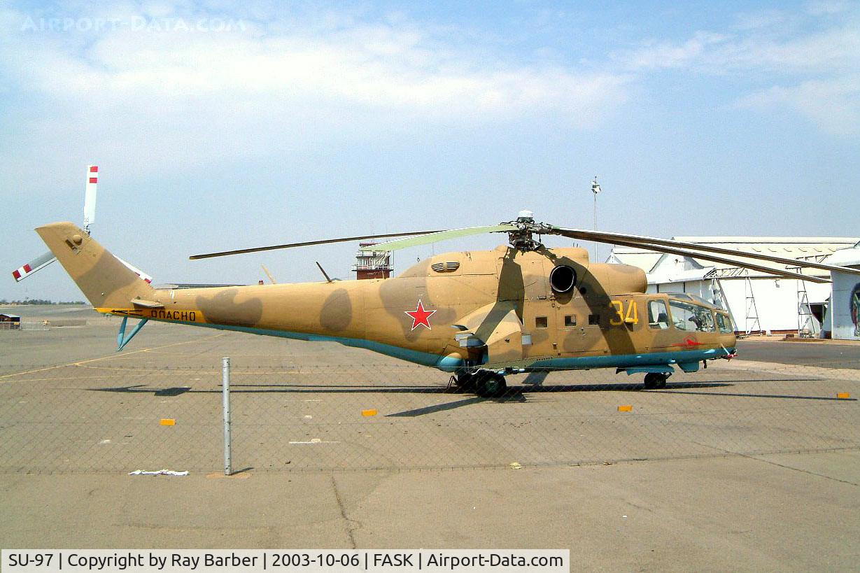 SU-97, Mil Mi-24A Hind C/N 4202034, Mil Mi-24A Hind [4202034] (Algerian Air Force) Swartkop~ZS 06/10/2003