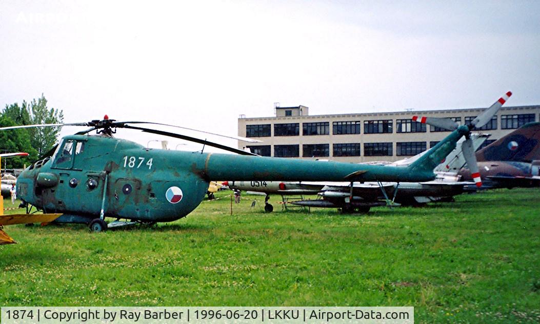 1874, Mil Mi-4 C/N 1874, Mil Mi-4A Hound [1874] (Czech Air Force) Kunovice~OK 20/06/1996