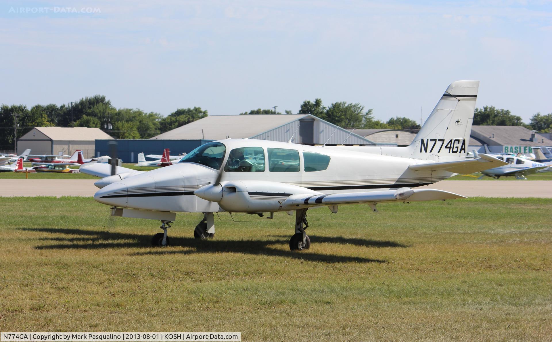 N774GA, 1978 Grumman American GA-7 Cougar C/N GA7-0061, Grumman American GA-7