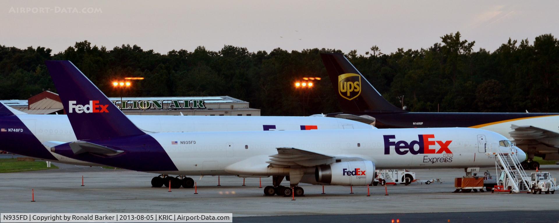 N935FD, 1983 Boeing 757-2T7 C/N 22780, Richmond