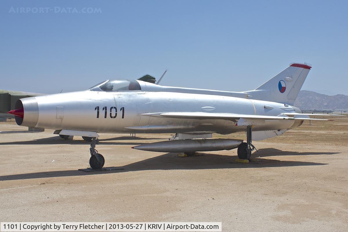 1101, Mikoyan-Gurevich MiG-21F-13 C/N 161101, At March AFB Museum , Riverside