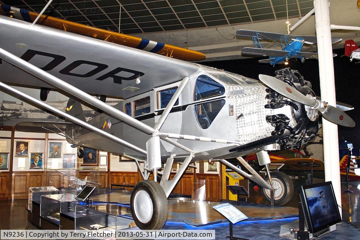 N9236, 1929 Ryan Aircraft B-5 C/N 194, At San Diego Air and Space Museum