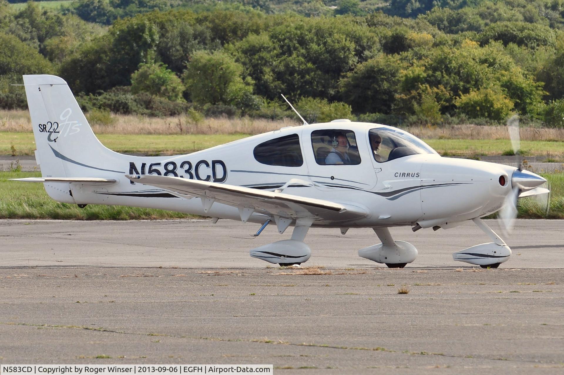 N583CD, 2006 Cirrus SR22 GTS C/N 1809, Visitng SR22.