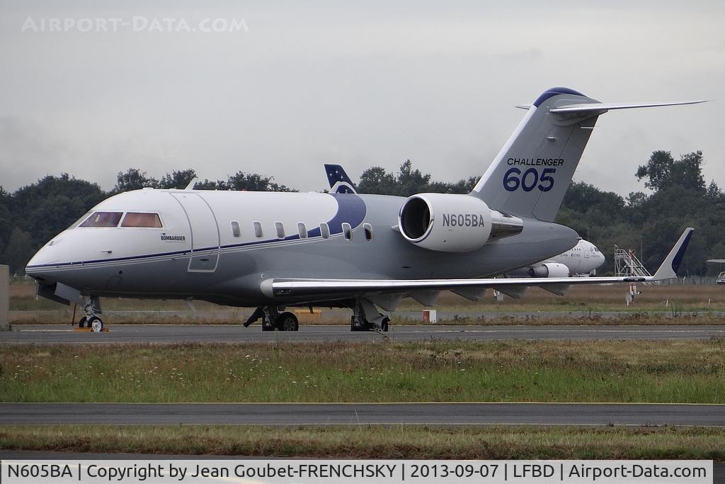 N605BA, 2007 Bombardier Challenger 605 (CL-600-2B16) C/N 5707, Bombardier Business Jet Solutions