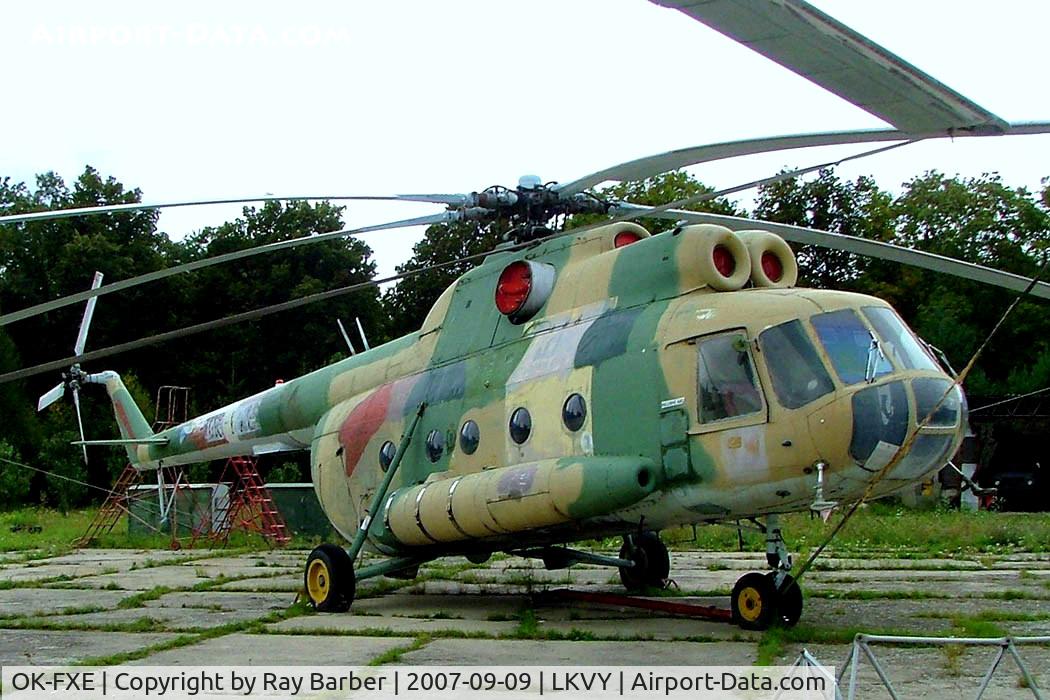 OK-FXE, 1975 Mil Mi-8T Hip C/N 10546, Mil Mi-8T [10546] Vyskov~OK 09/09/2007