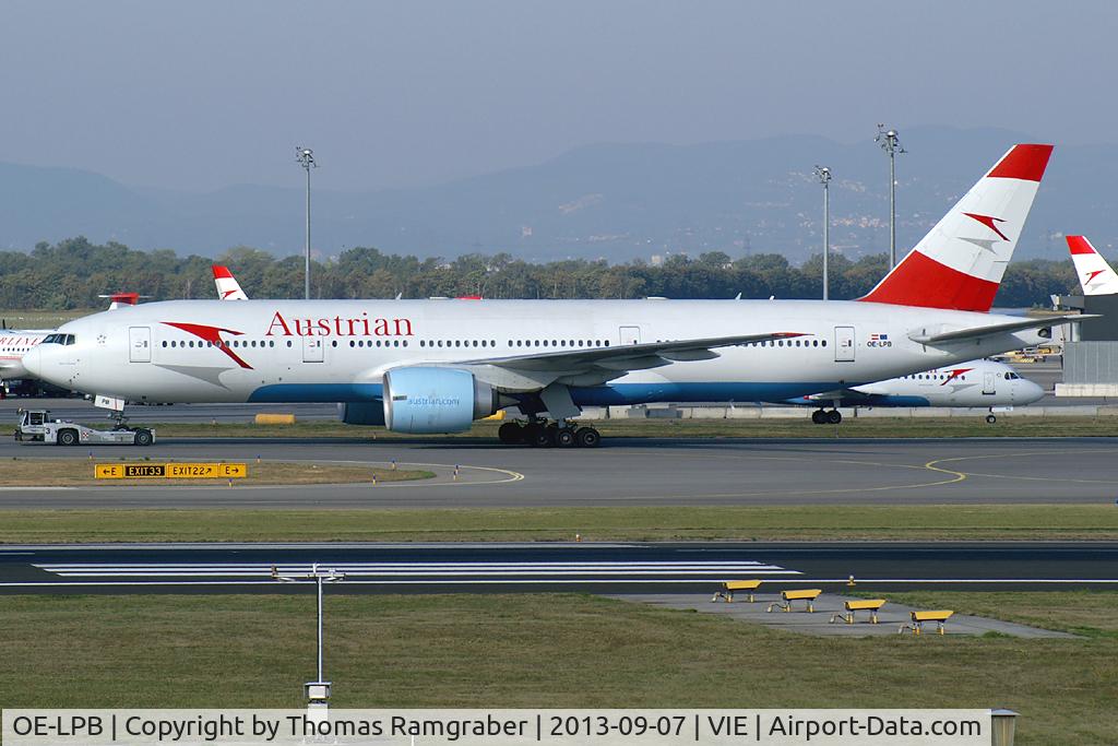 OE-LPB, 1998 Boeing 777-2Z9/ER C/N 28699, Austrian Airlines Boeing 777-200