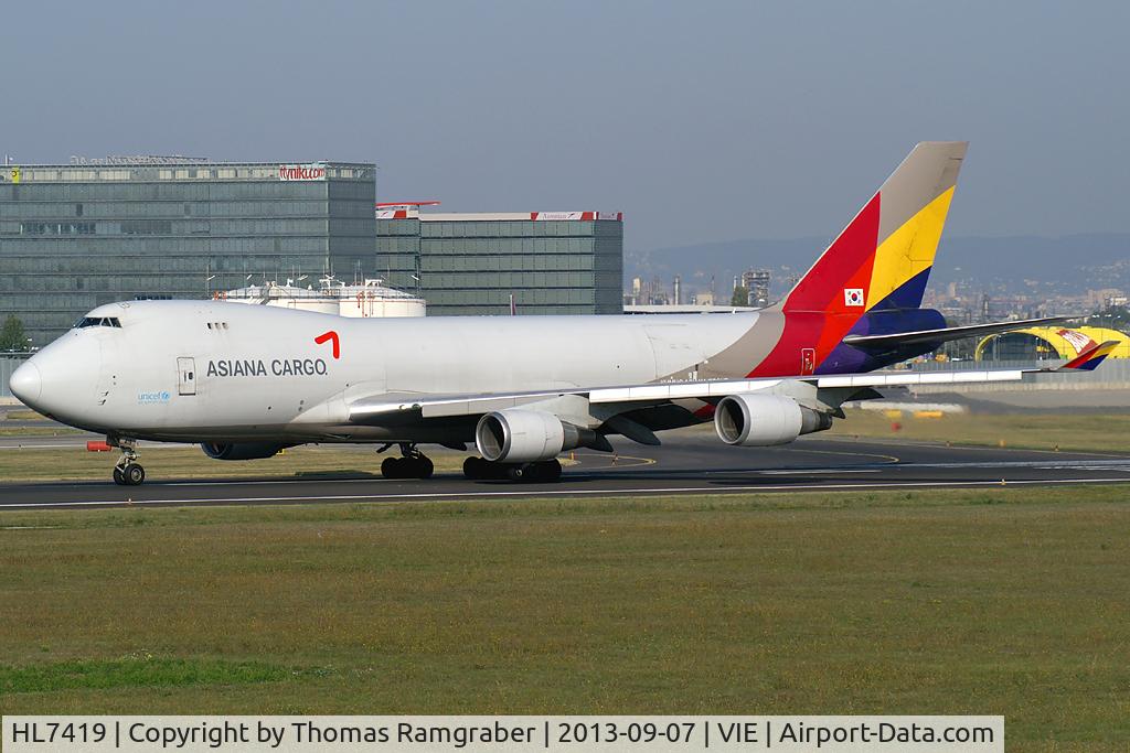HL7419, 1994 Boeing 747-48EF (SCD) C/N 25781, Asiana Airlines Cargo Boeing 747-400