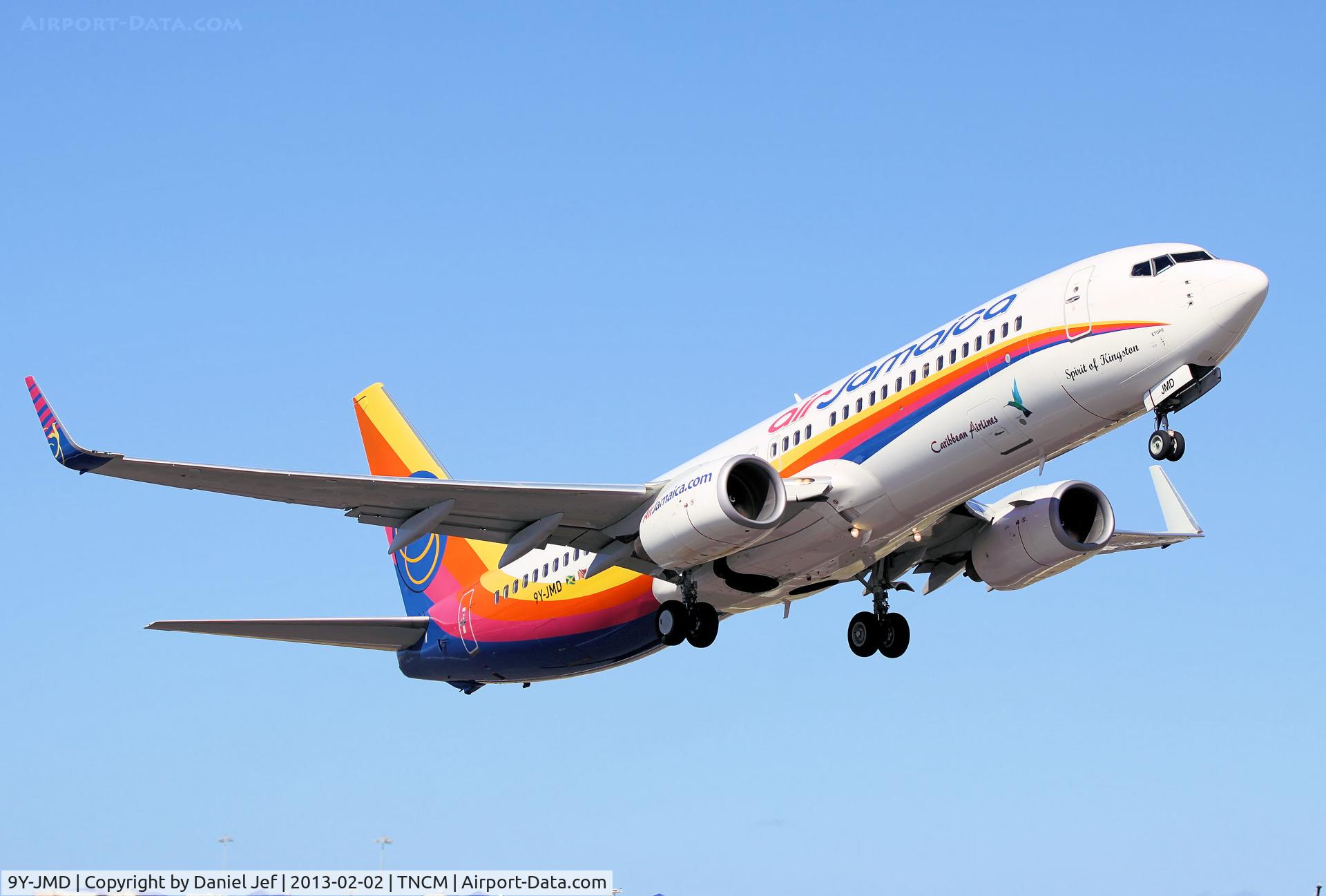 9Y-JMD, 2007 Boeing 737-8Q8 C/N 30720, 9Y-JMD