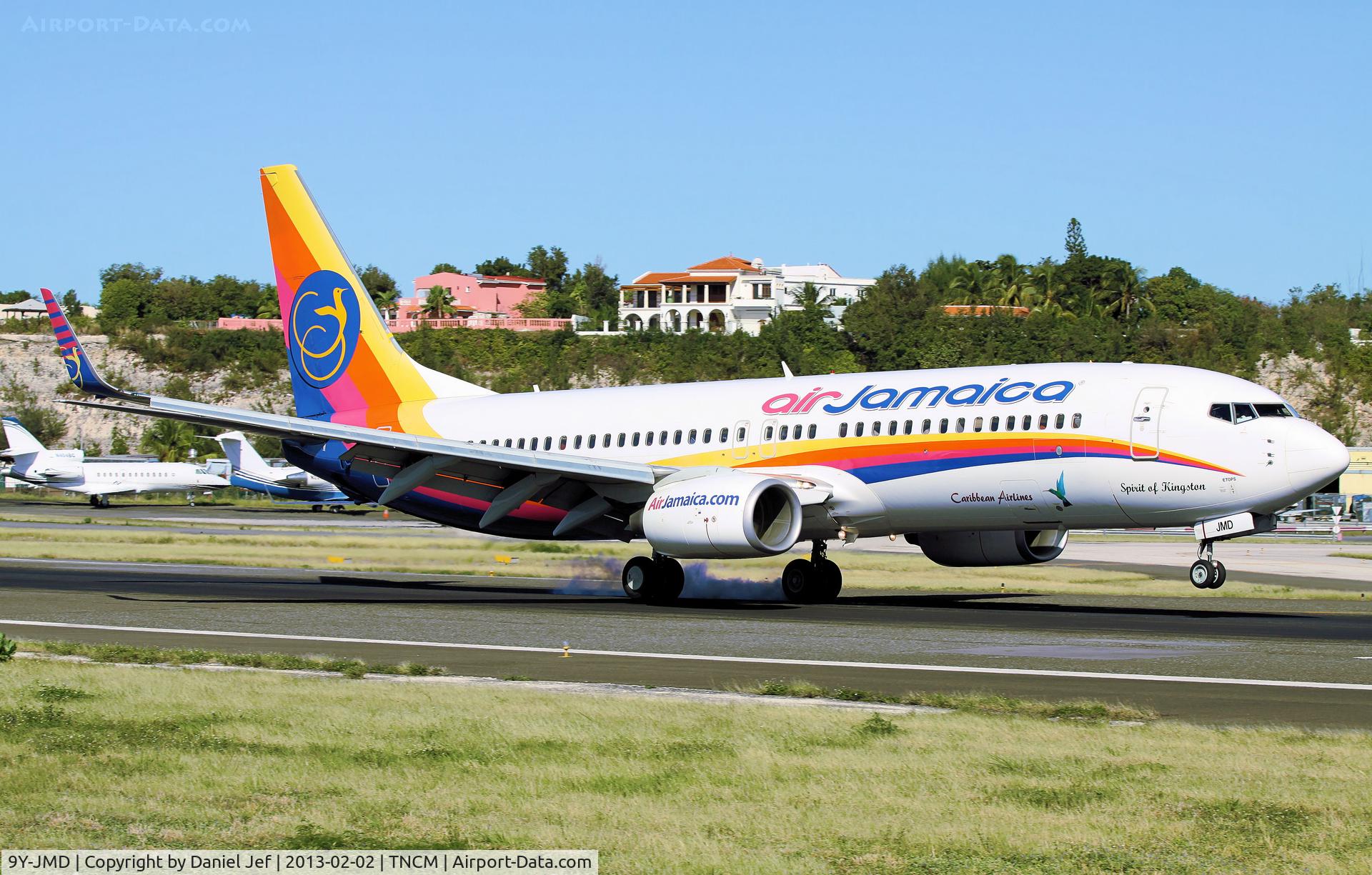 9Y-JMD, 2007 Boeing 737-8Q8 C/N 30720, 9Y-JMD
