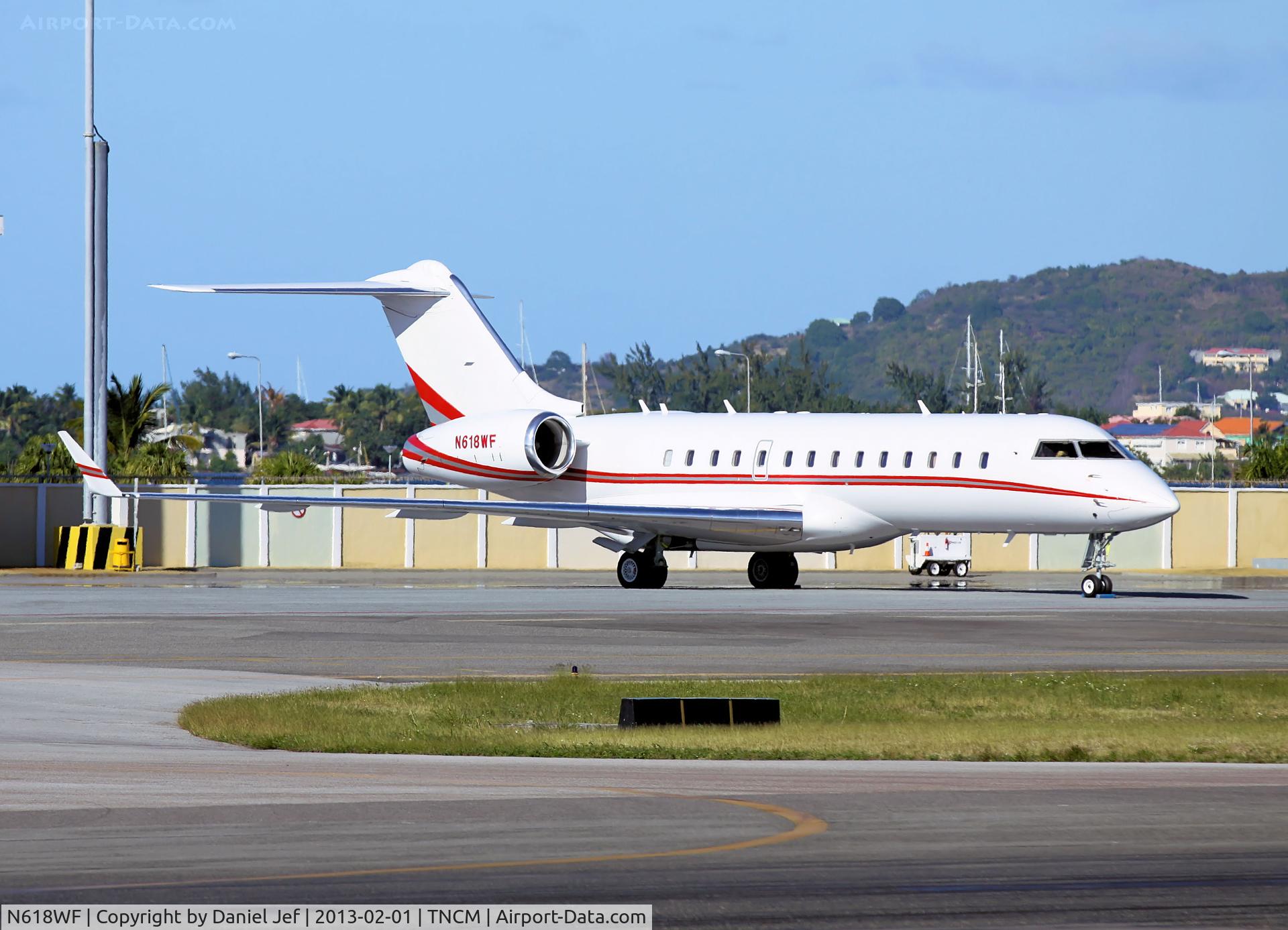 N618WF, 1999 Bombardier BD-700-1A10 Global Express C/N 9005, N618WF