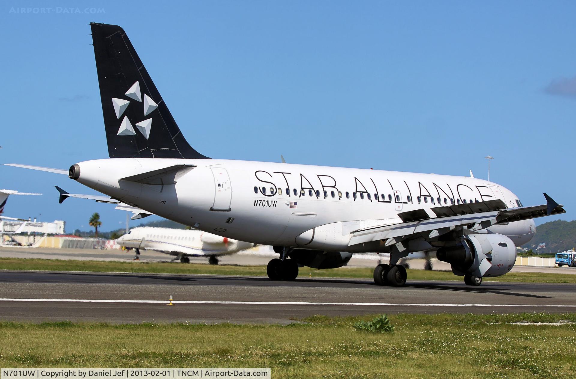 N701UW, 1998 Airbus A319-112 C/N 0890, N701UW
