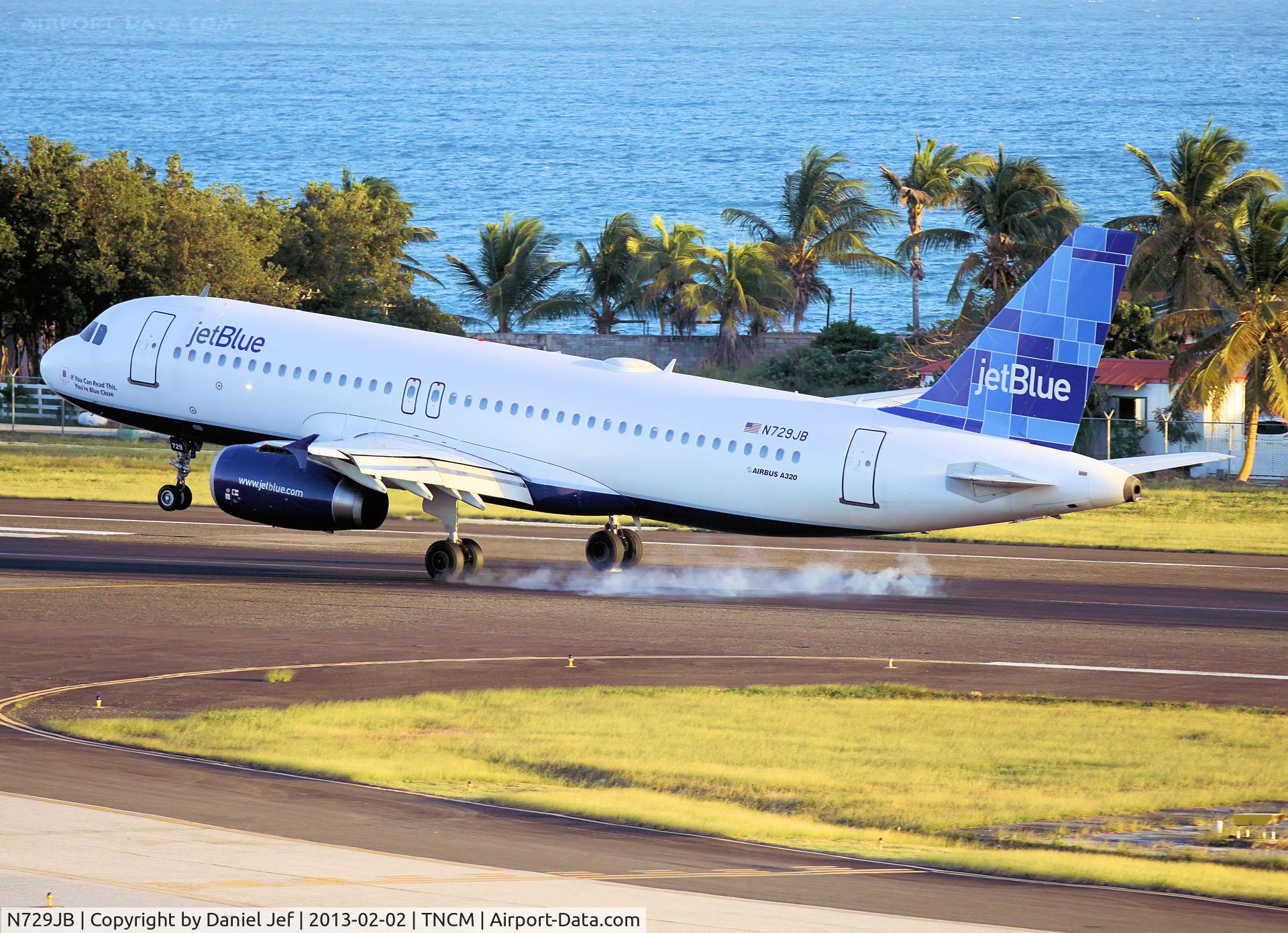 N729JB, 2008 Airbus A320-232 C/N 3572, N729JB
