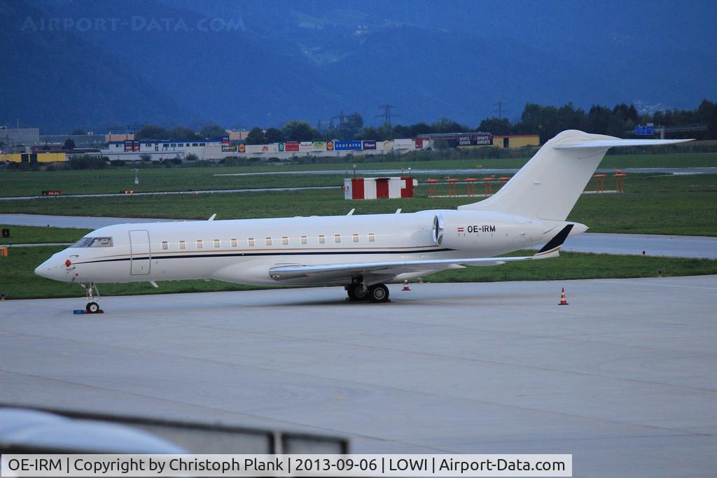 OE-IRM, 2008 Bombardier BD-700 1A10 Global Express C/N 9319, Global Jet Austria