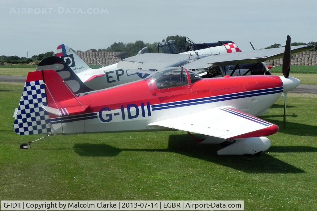 G-IDII, 2000 Rihn DR-107 One Design C/N PFA 264-12953, Rihn DR-107 One Design at The Real Aeroplane Company's Wings & Wheels Fly-In, Breighton Airfield, July 2013.