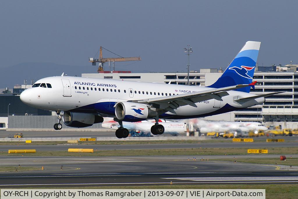 OY-RCH, 2004 Airbus A319-112 C/N 2186, Atlantic Airways Airbus A319