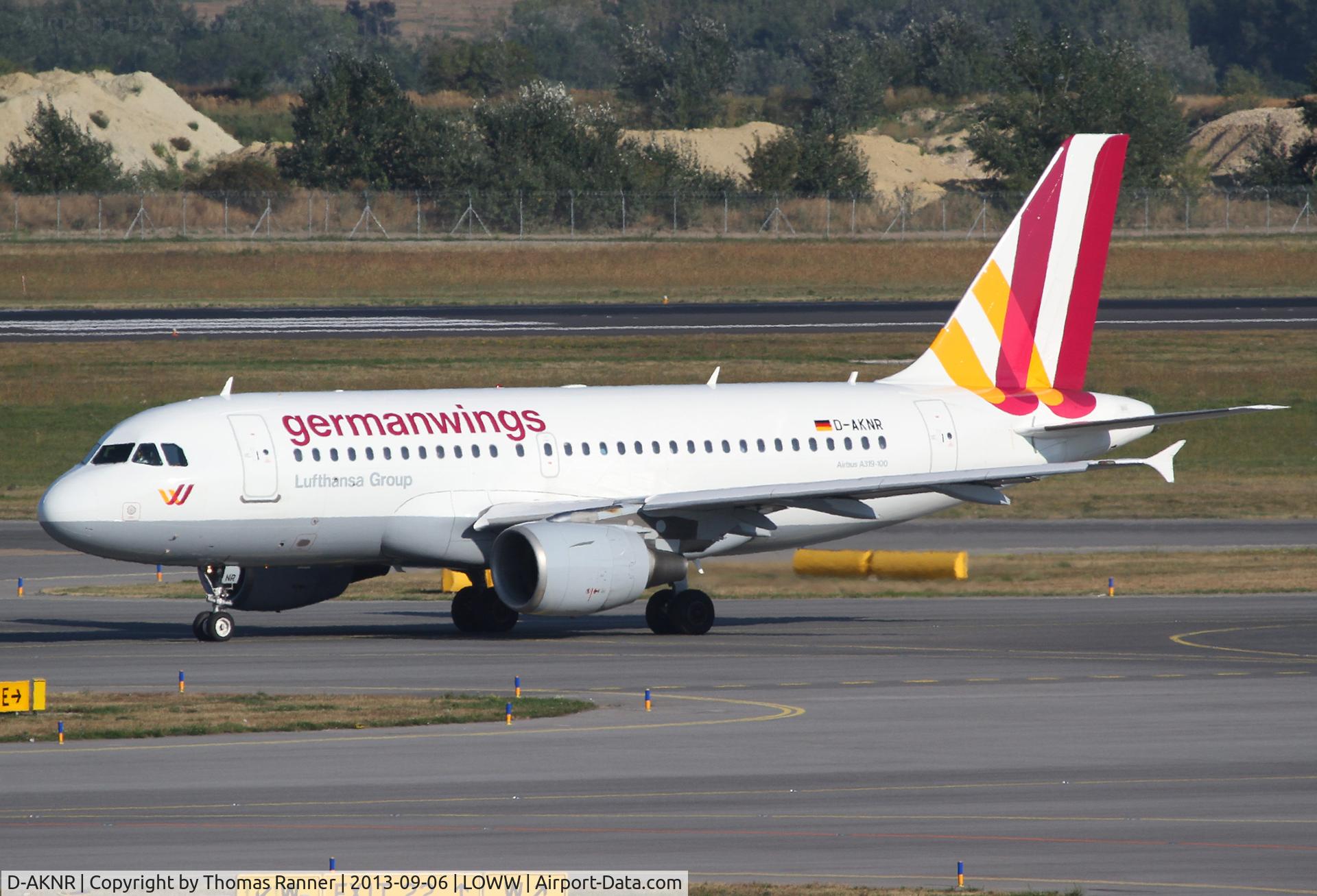 D-AKNR, 2000 Airbus A319-112 C/N 1209, Germanwings A319
