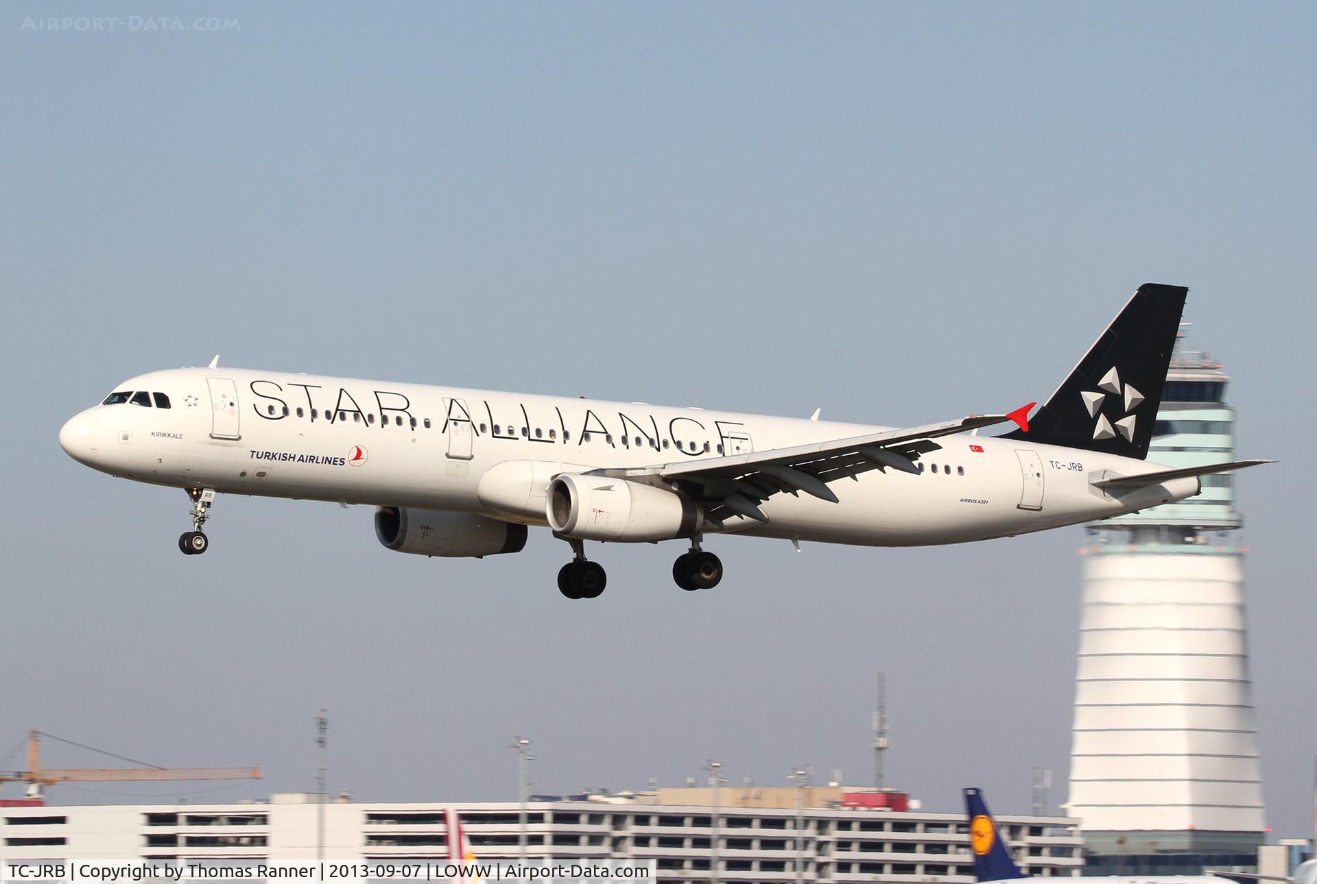 TC-JRB, 2006 Airbus A321-231 C/N 2868, Turkish A321