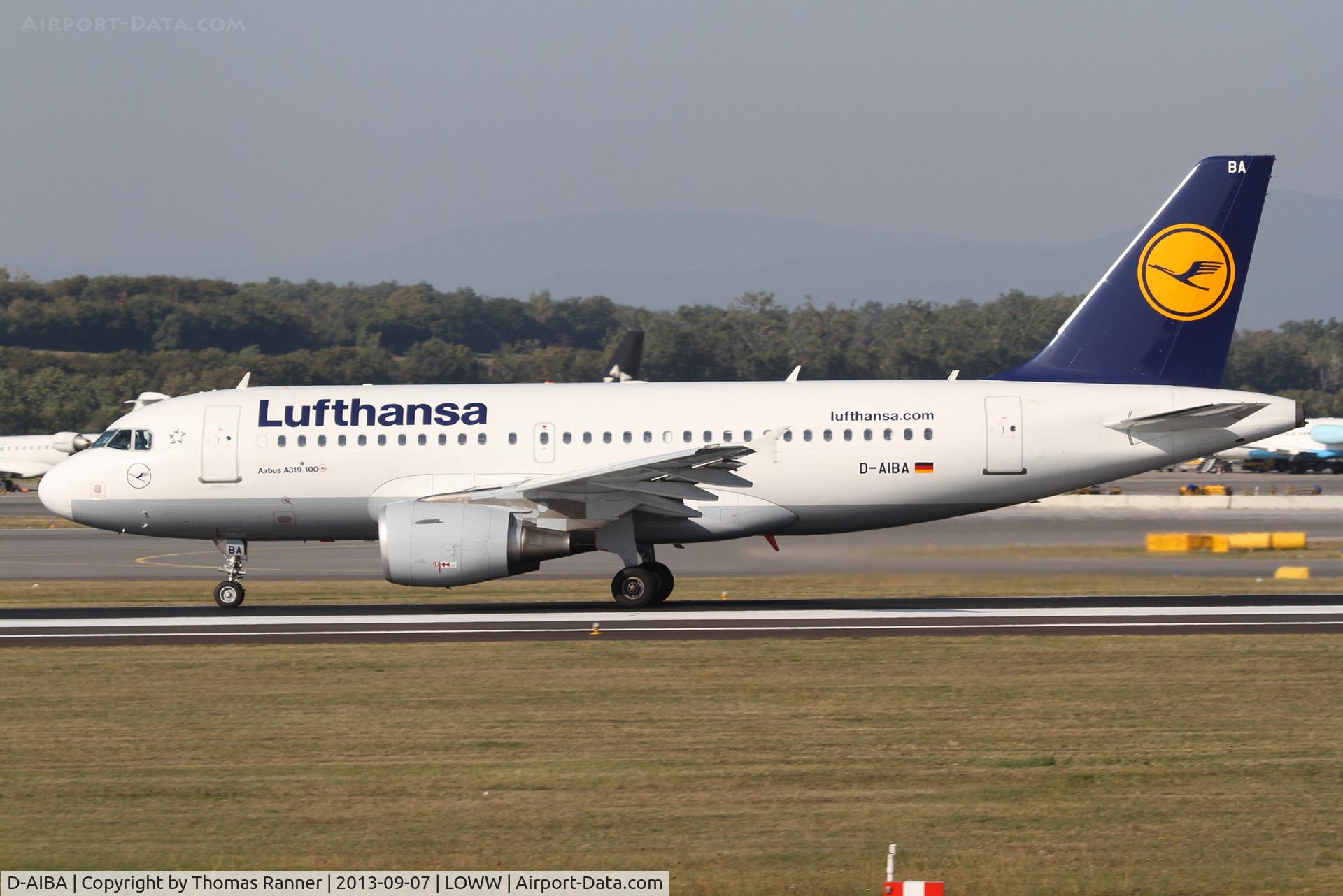 D-AIBA, 2009 Airbus A319-114 C/N 4141, Lufthansa A319