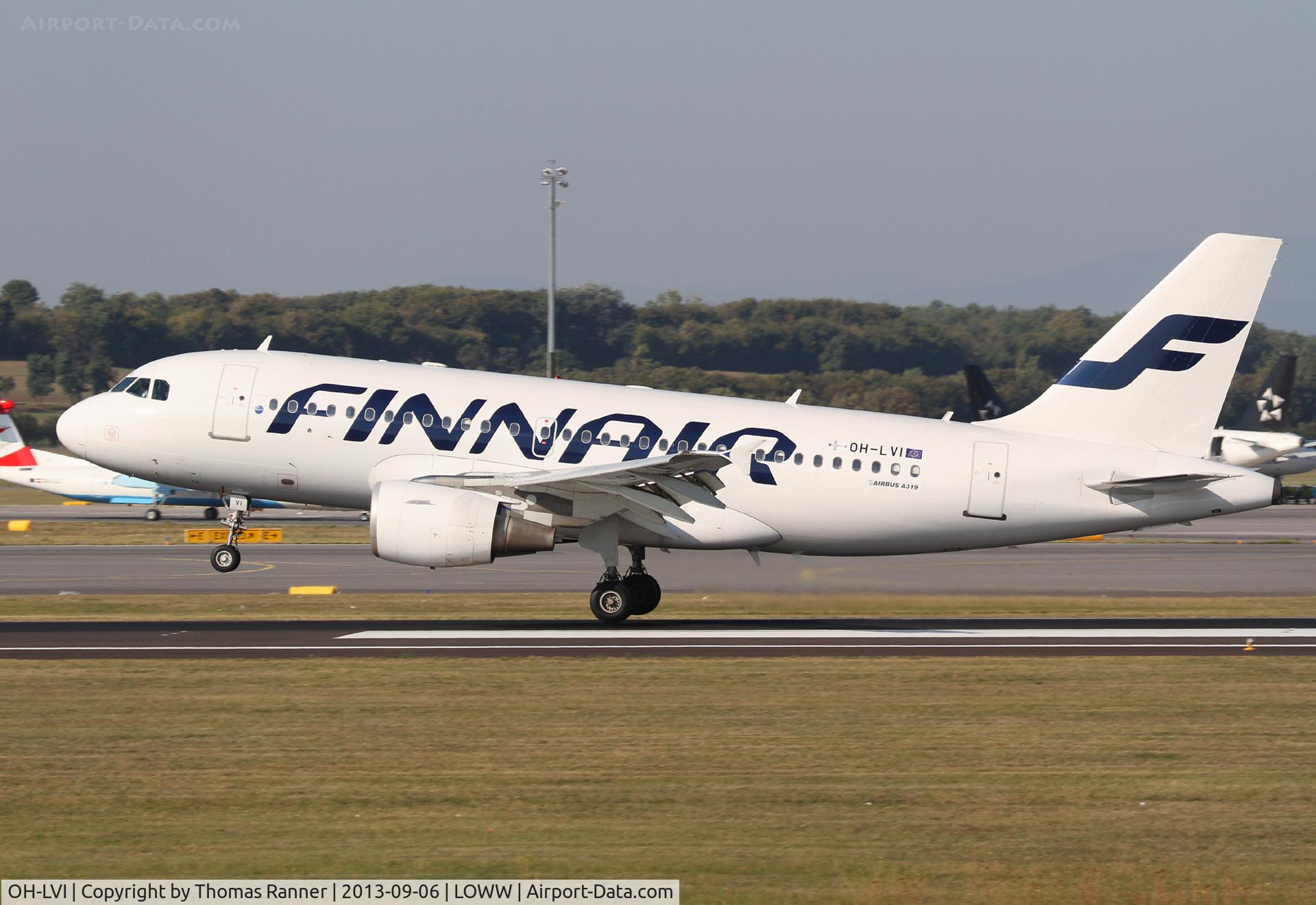 OH-LVI, 2000 Airbus A319-112 C/N 1364, Finnair A319