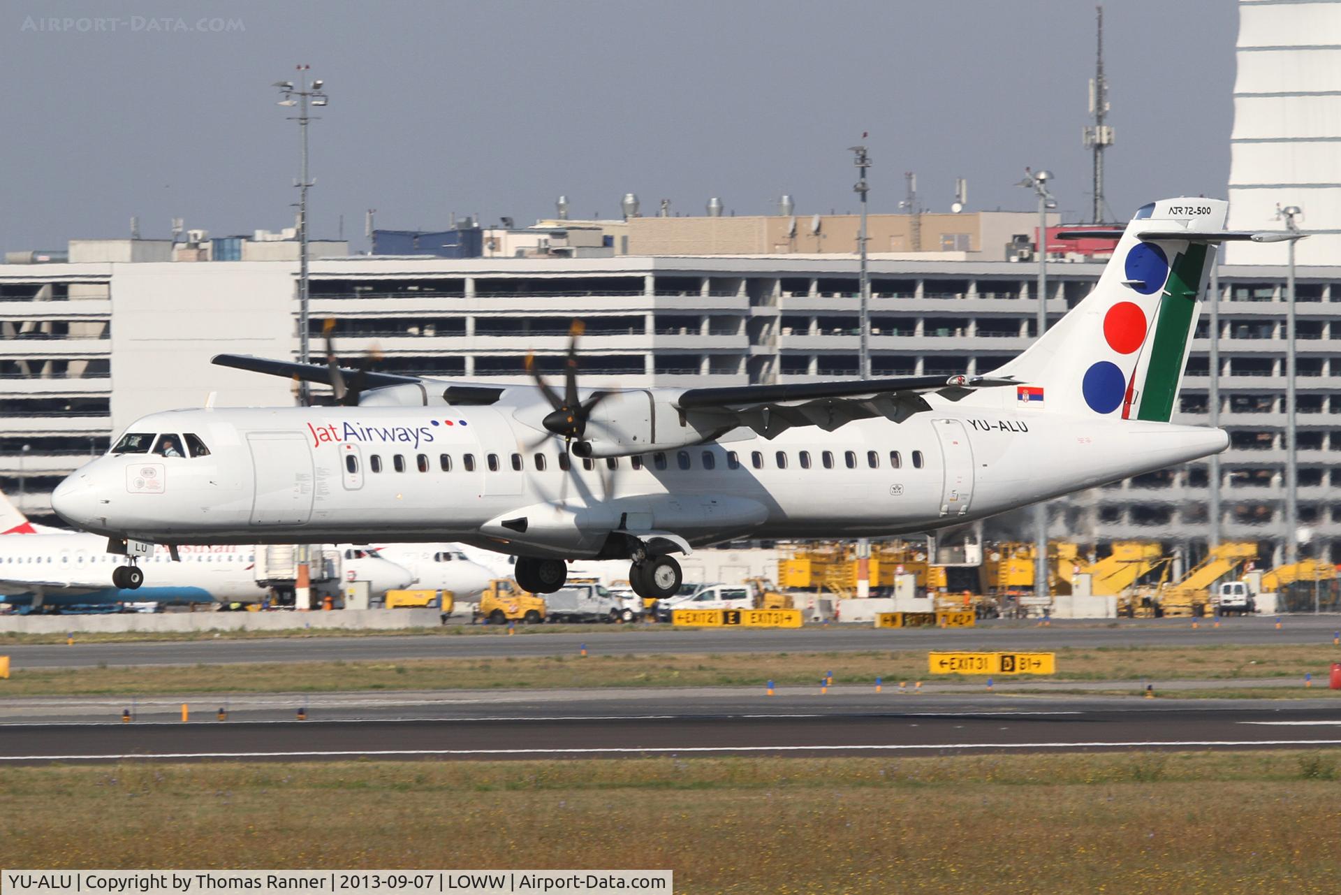 YU-ALU, 1997 ATR 72-212A C/N 536, JAT ATR72