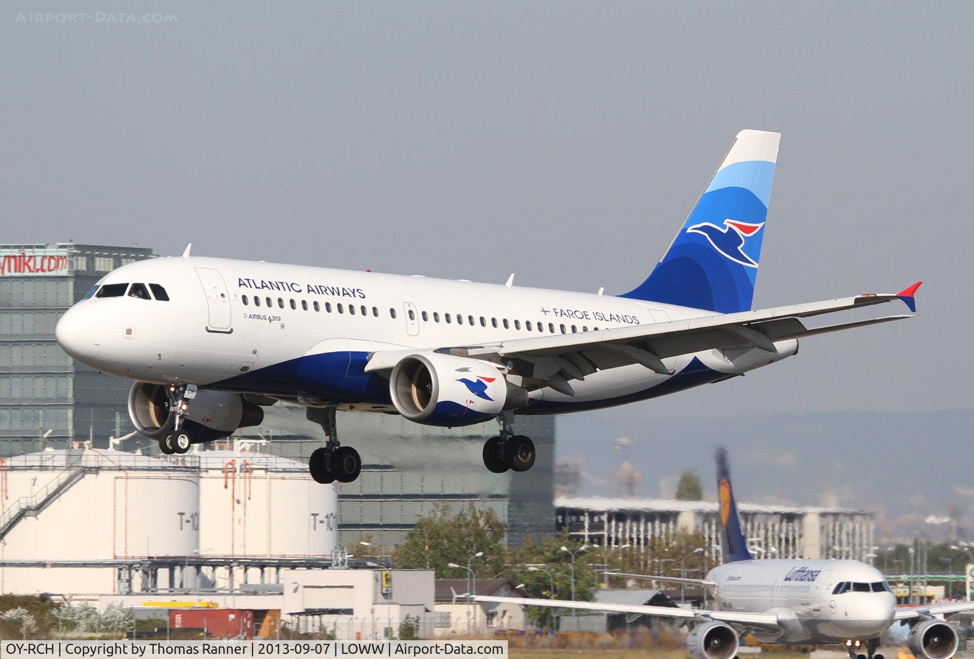OY-RCH, 2004 Airbus A319-112 C/N 2186, Atlantic Airways A319
