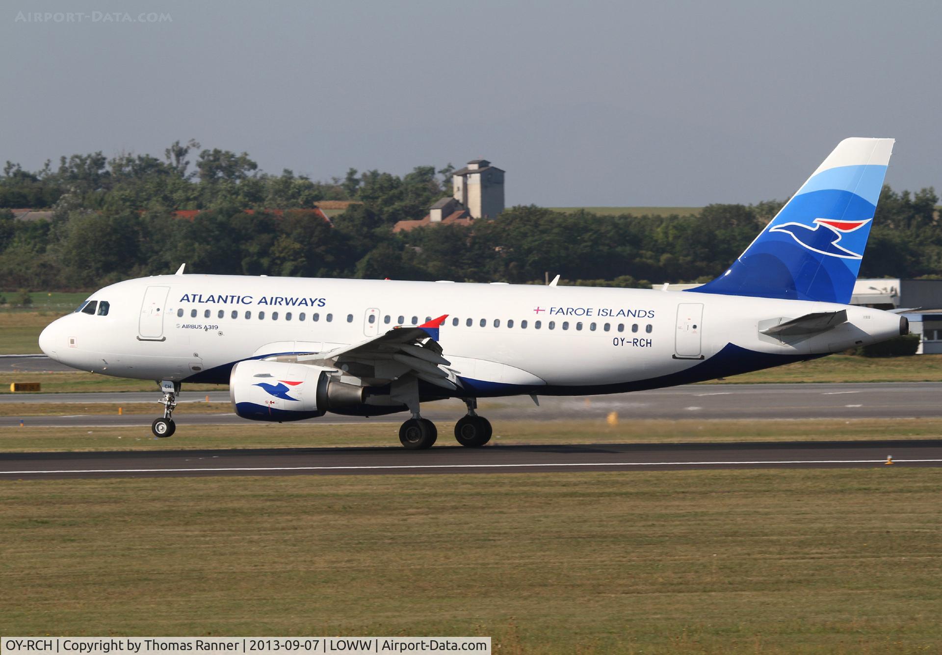 OY-RCH, 2004 Airbus A319-112 C/N 2186, Atlantic Airways A319