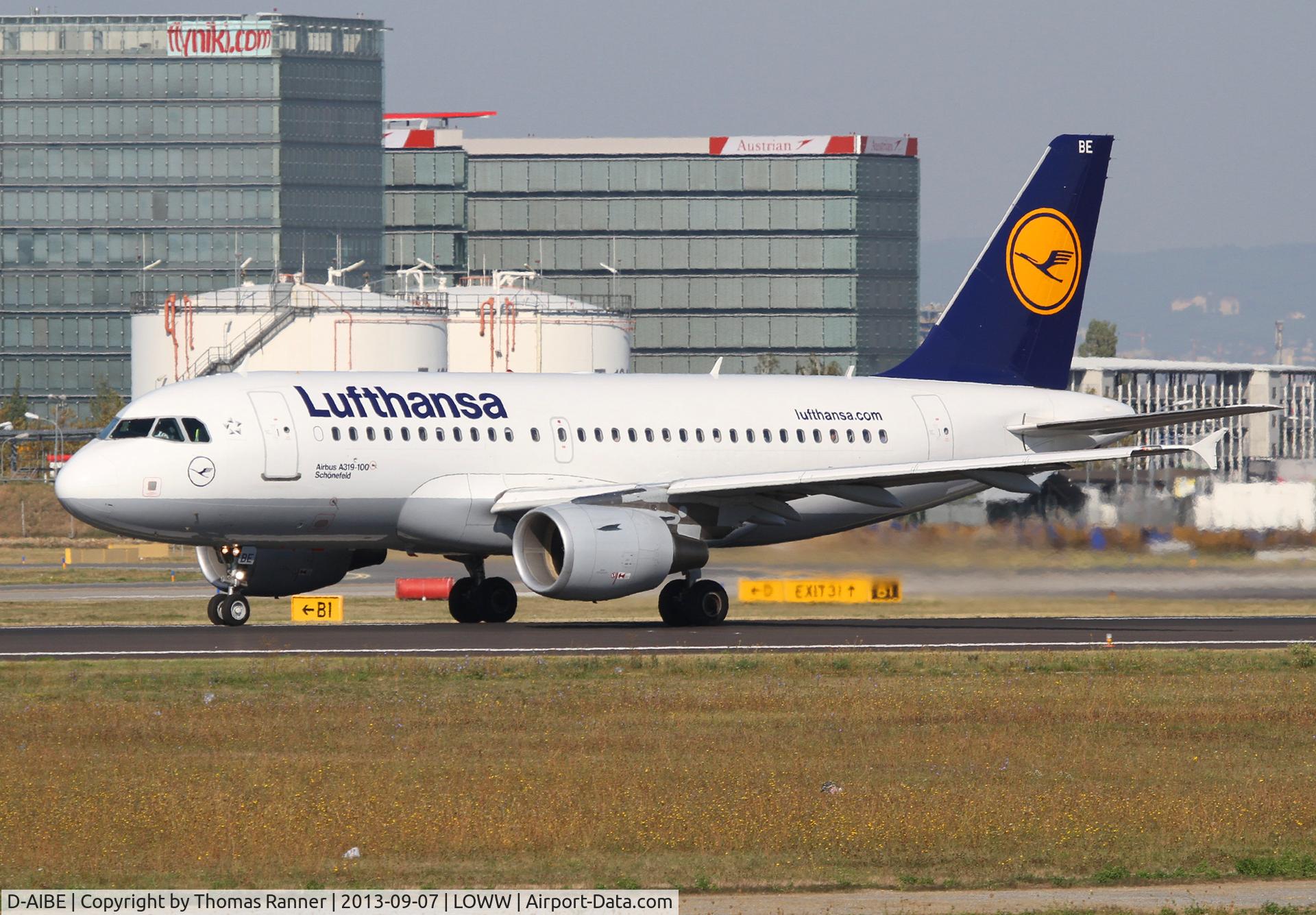 D-AIBE, 2010 Airbus A319-112 C/N 4511, Lufthansa A319