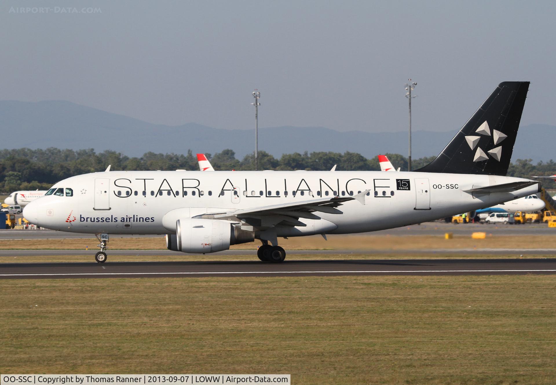 OO-SSC, 1999 Airbus A319-112 C/N 1086, Brussels Airlines A319